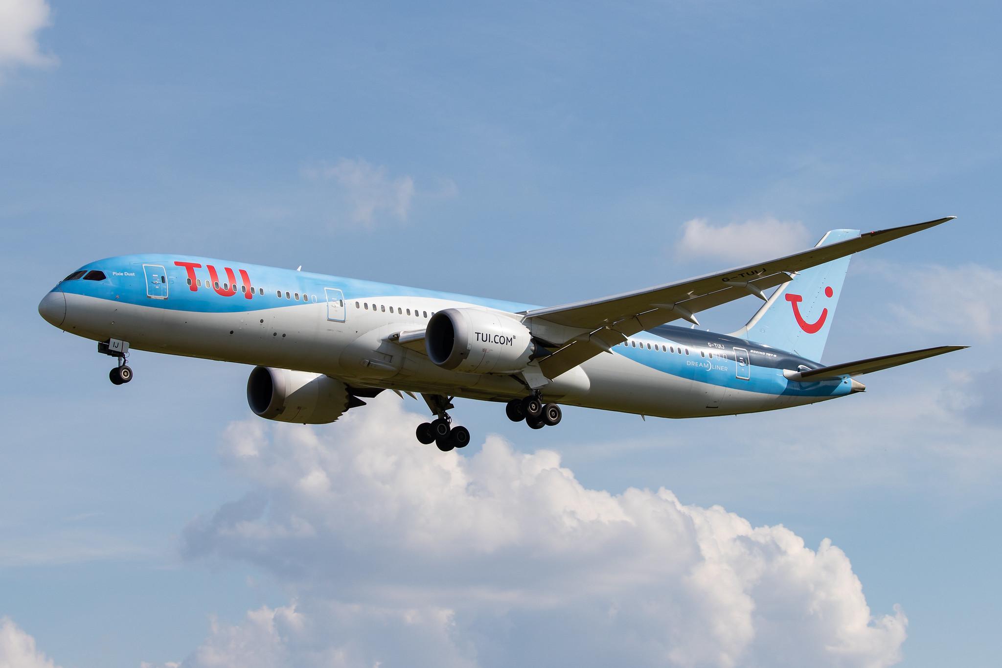 Hamburg Airport: TUI (X3 / TUI) | Operator: TUI Airways |  Boeing 787-9 Dreamliner B789 | G-TUIJ | MSN 44578