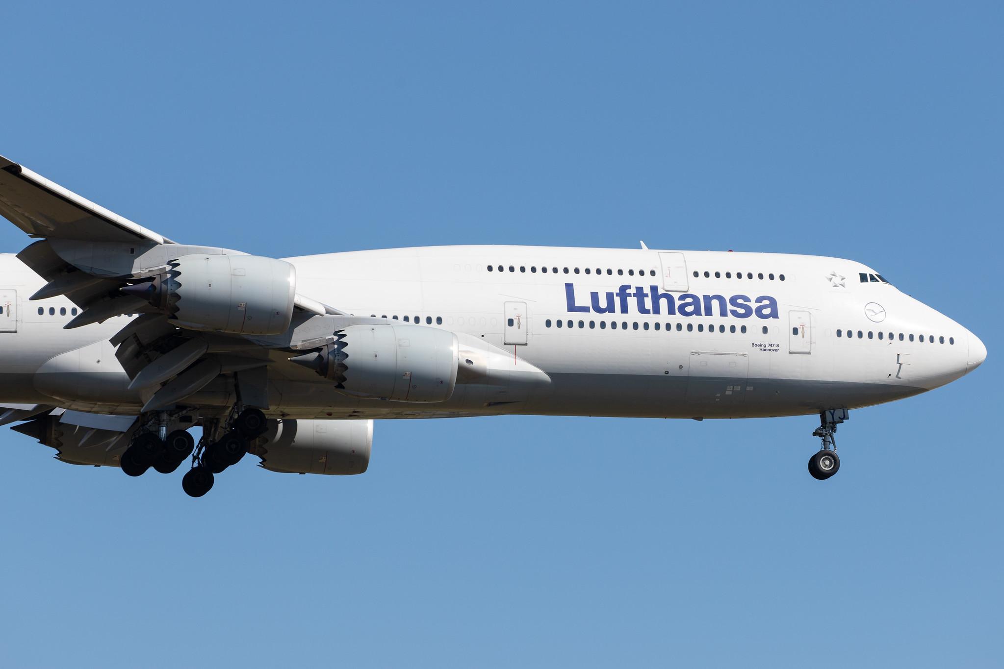 Frankfurt Airport: Lufthansa (LH / DLH) |  Boeing 747-830 B748 | D-ABYJ | MSN 37834