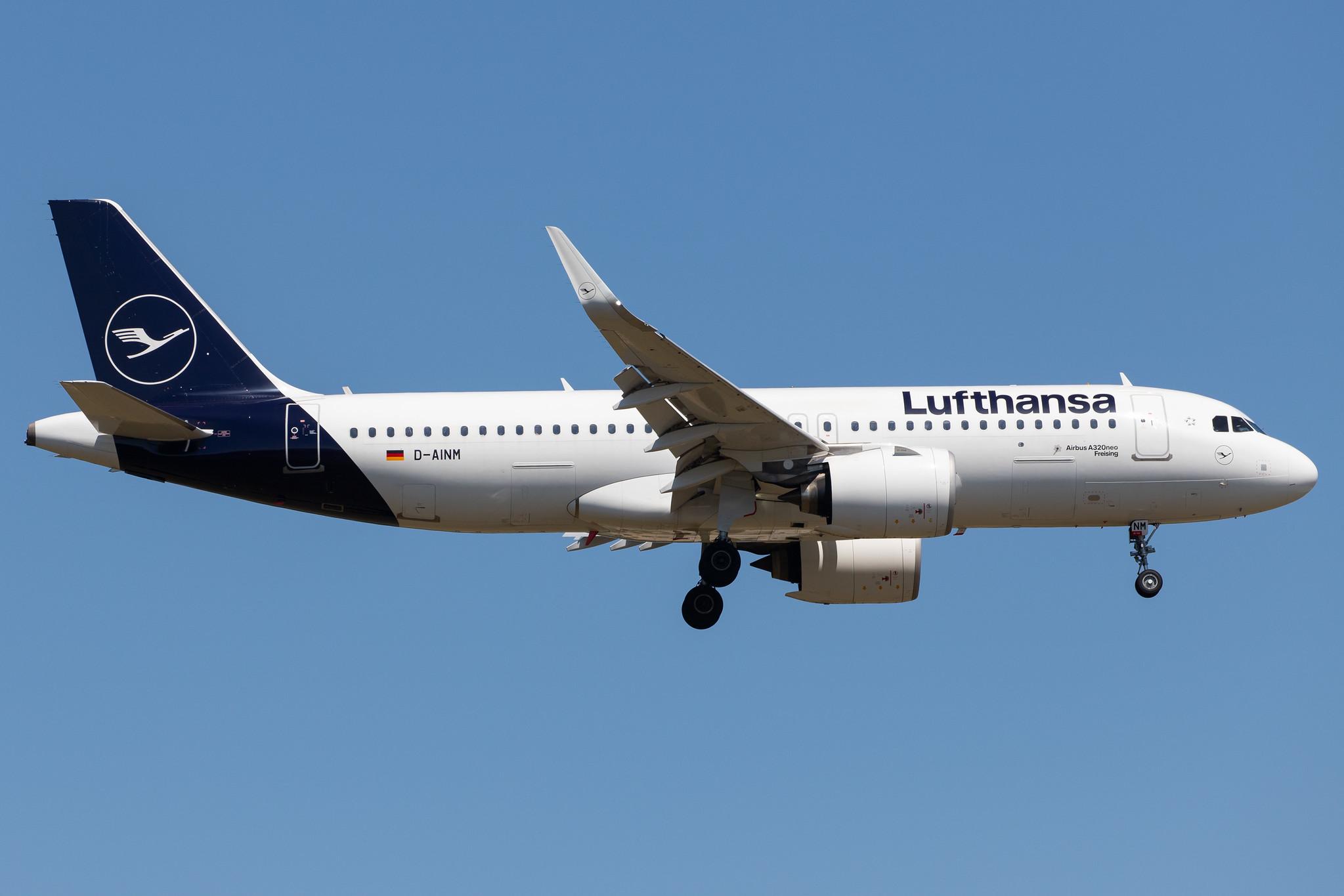 Frankfurt Airport: Lufthansa (LH / DLH) |  Airbus A320-271N A20N | D-AINM | MSN 8456