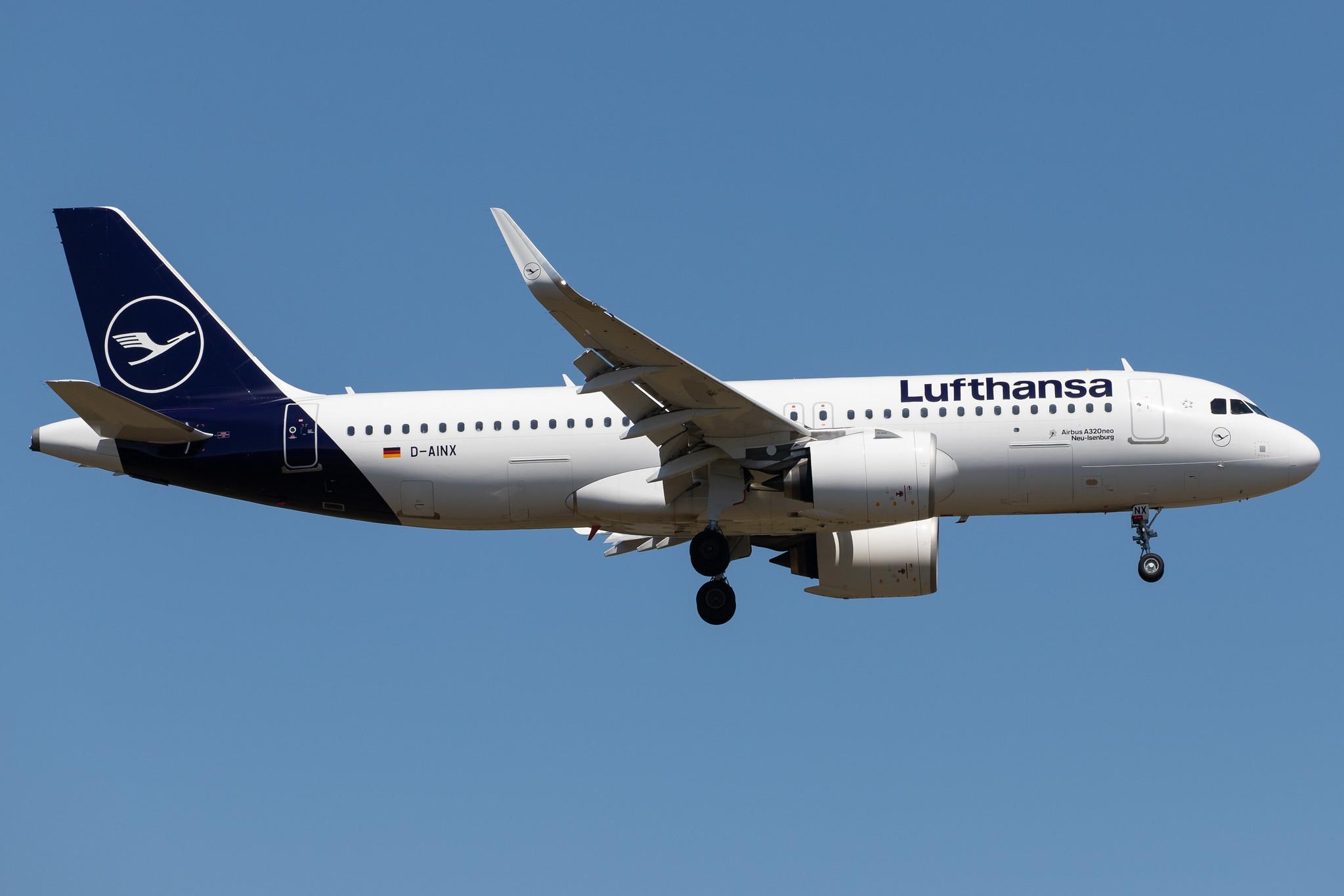 Frankfurt Airport: Lufthansa (LH / DLH) |  Airbus A320-271N A20N | D-AINX | MSN 9251