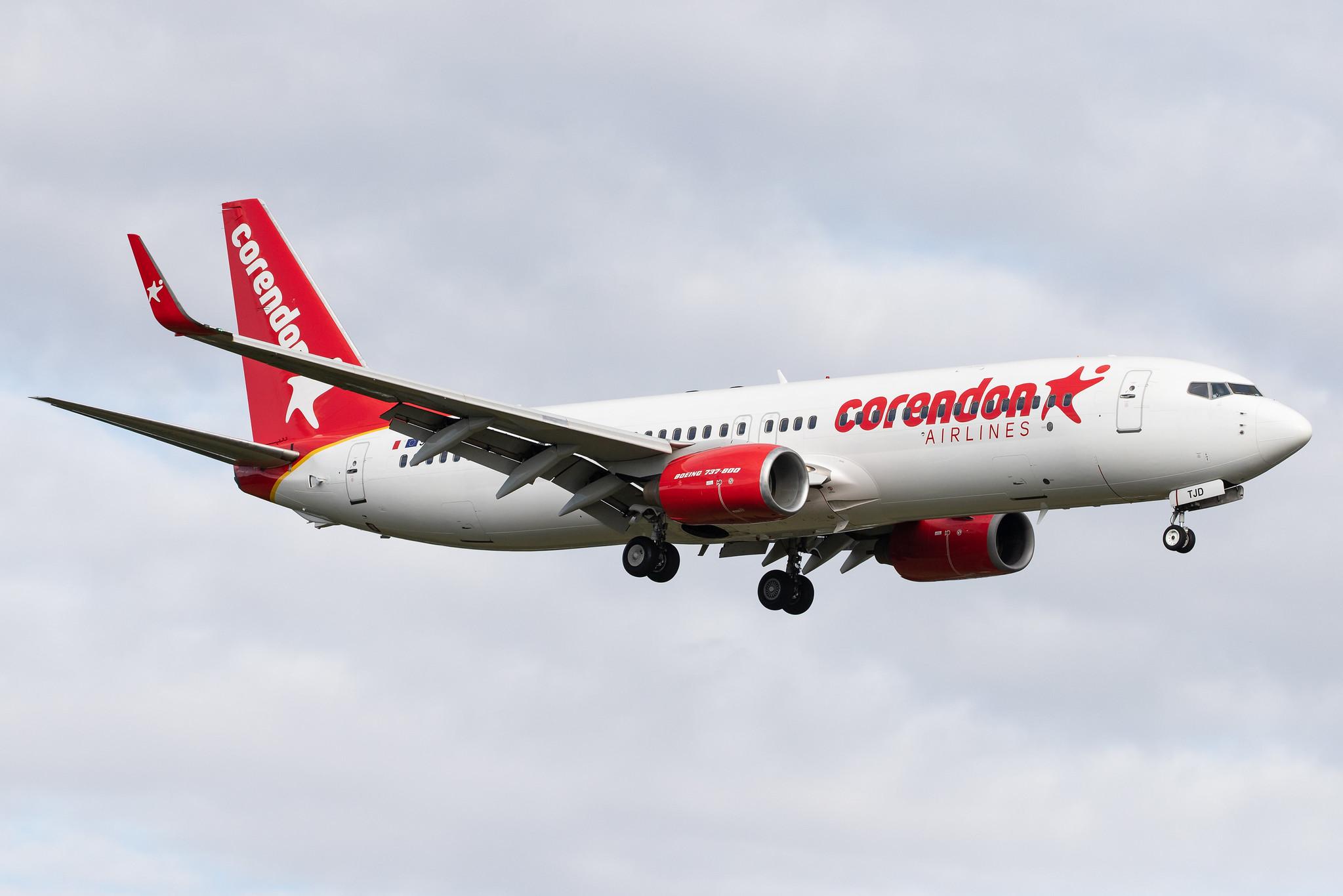 Hamburg Airport: Corendon Airlines (XC / CAI) | Operator: Corendon Airlines Europe |  Boeing 737-84P B738 | 9H-TJD | MSN 35077
