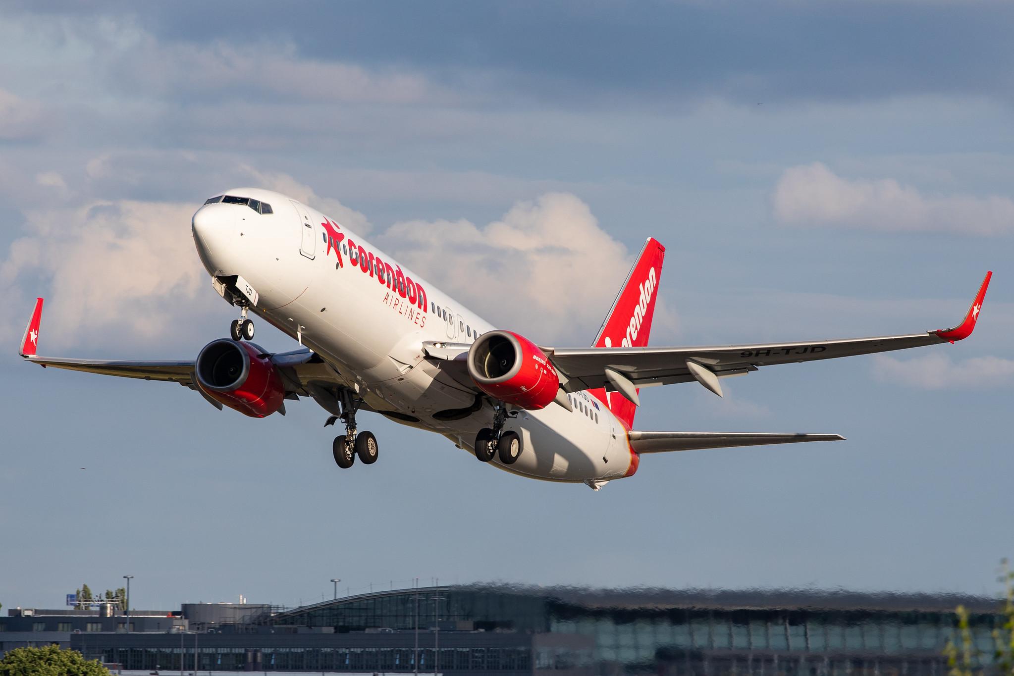 Hamburg Airport: Corendon Airlines (XC / CAI) | Operator: Corendon Airlines Europe |  Boeing 737-84P B738 | 9H-TJD | MSN 35077