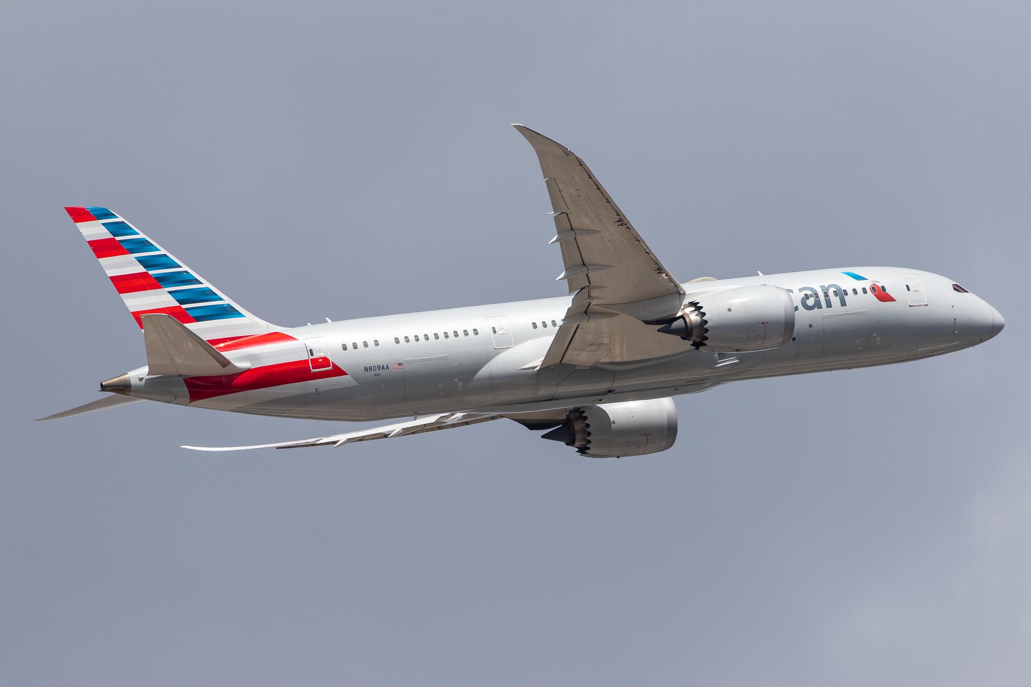 Frankfurt Airport: American Airlines (AA / AAL) |  Boeing 787-8 Dreamliner B788 | N809AA | MSN 40627