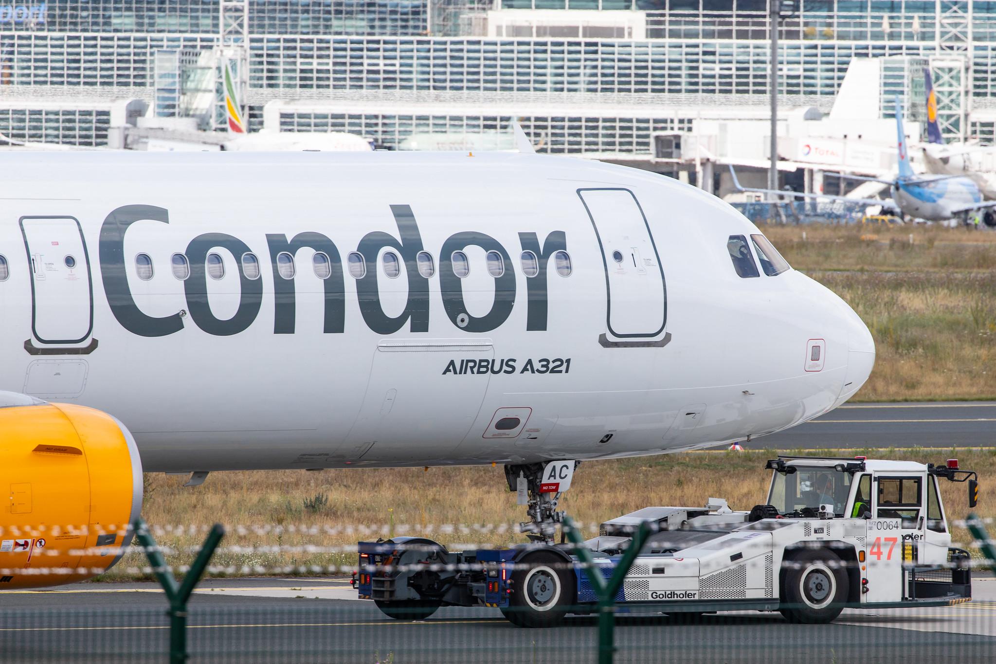 Frankfurt Airport: Condor (DE / CFG) |  Airbus A321-211 A321 | D-AIAC | MSN 5969