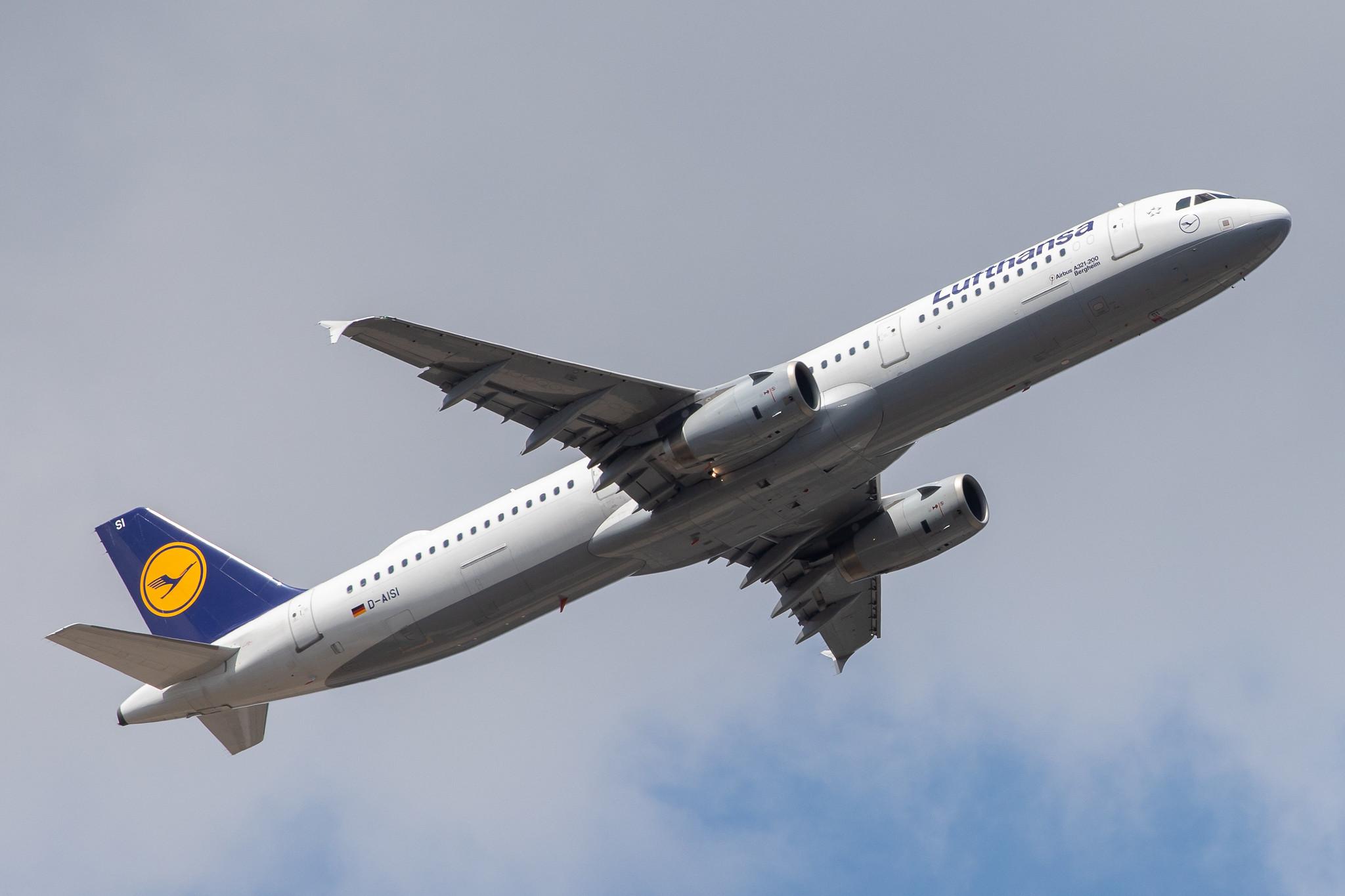 Frankfurt Airport: Lufthansa (LH / DLH) |  Airbus A321-231 A321 | D-AISI | MSN 3339