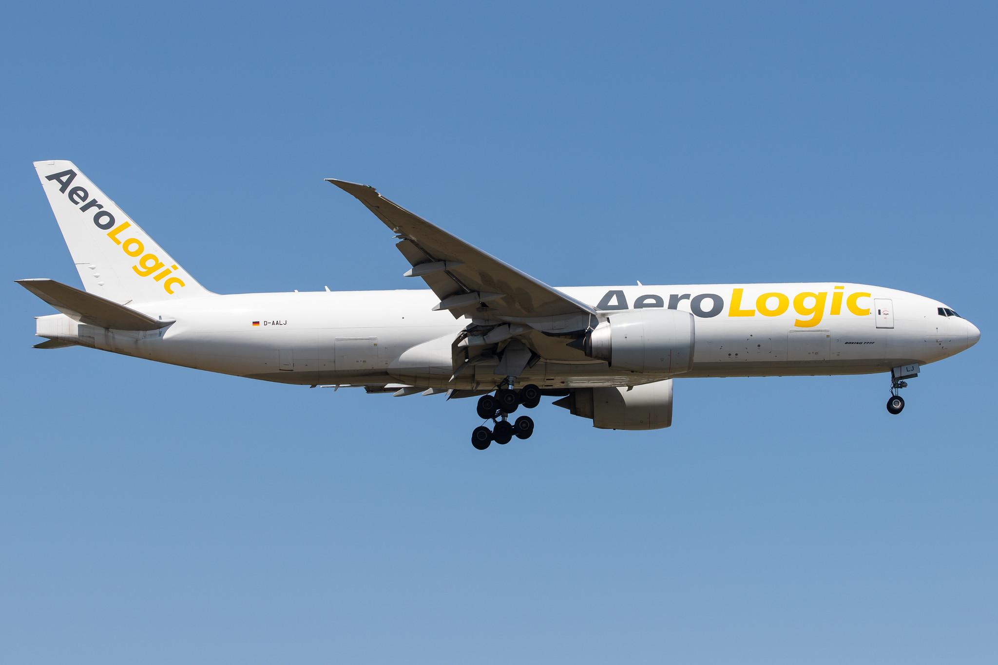 Frankfurt Airport: AeroLogic (3S / BOX) |  Boeing 777-F6N B77L | D-AALJ | MSN 37710