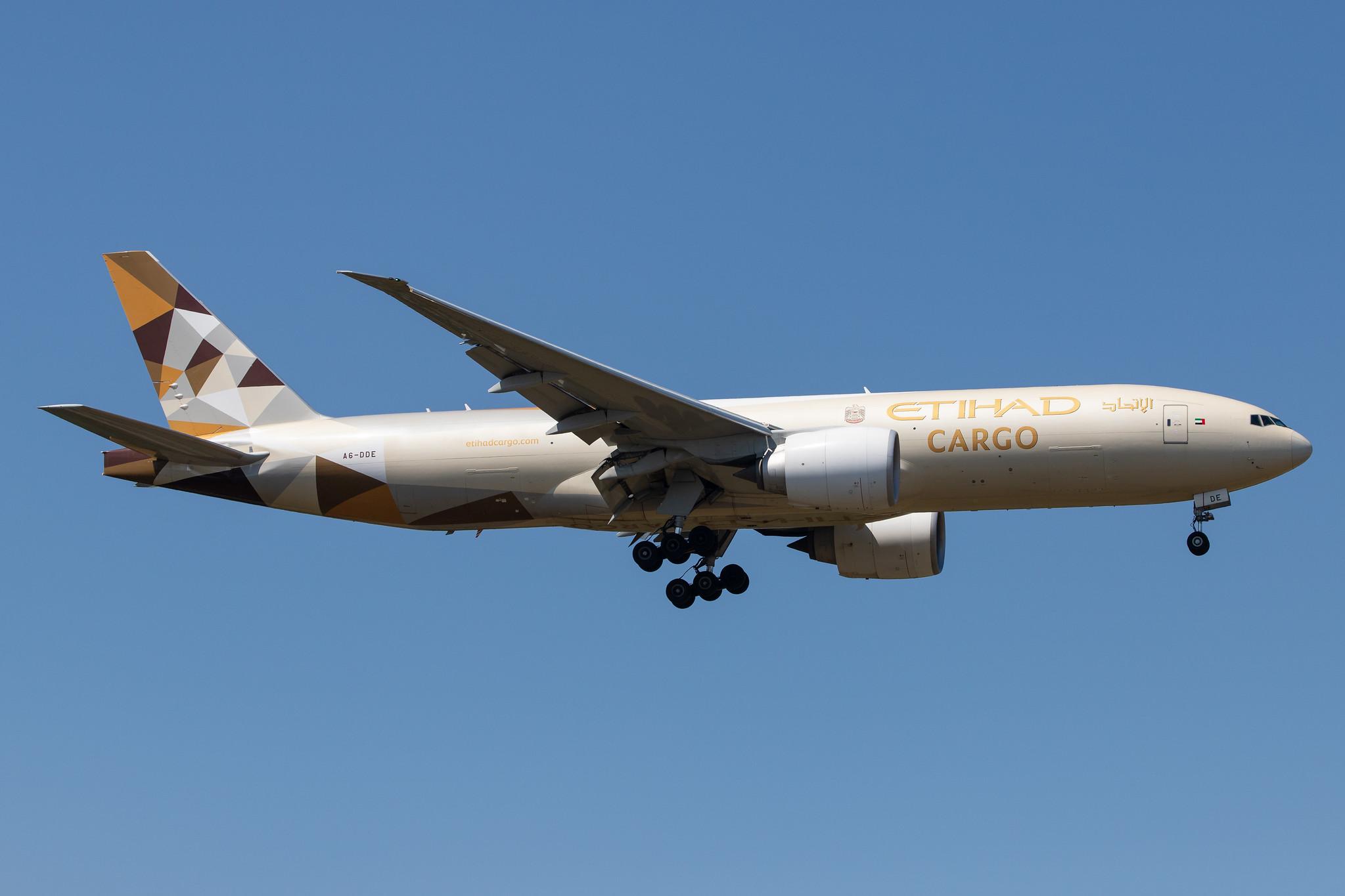 Frankfurt Airport: Etihad Cargo (EY / ETD) | Operator: Etihad Airways |  Boeing 777-FFX B77L | A6-DDE | MSN 62745