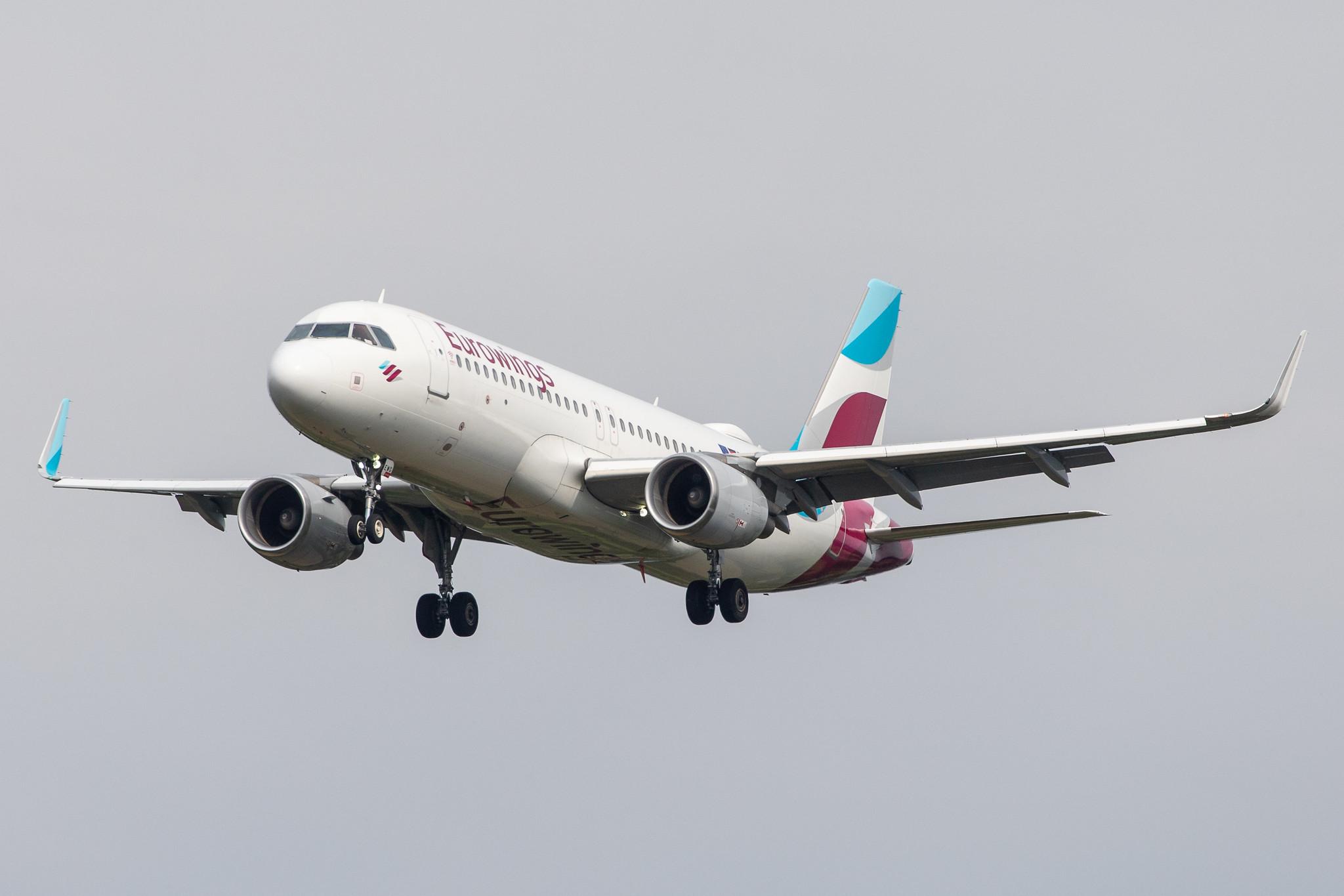 Hamburg Airport: Eurowings (EW / EWG) |  Airbus A320-214 A320 | D-AEWG | MSN 7121