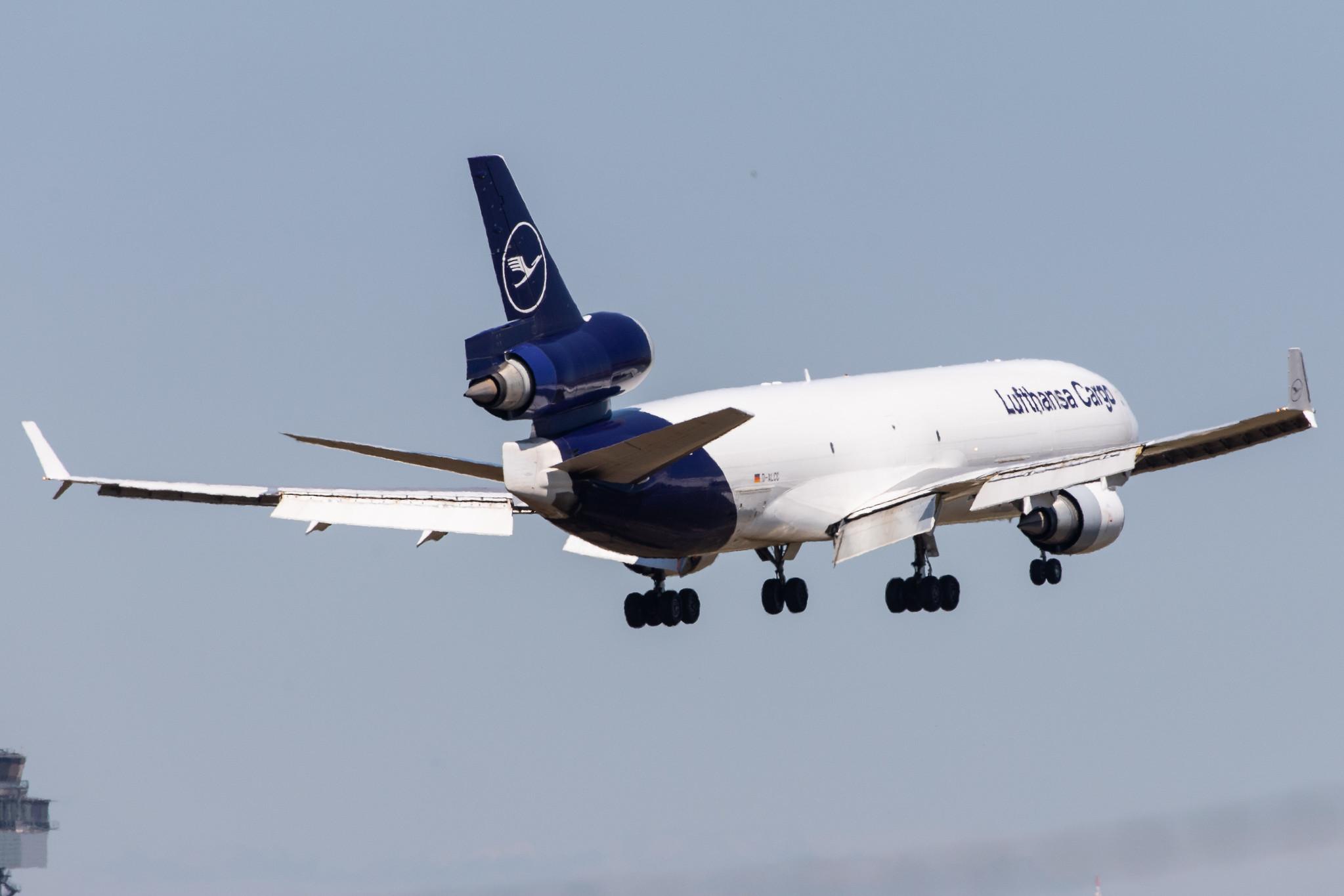 Frankfurt Airport: Lufthansa Cargo (/ GEC) |  McDonnell Douglas MD-11F MD11 | D-ALCC | MSN 48783