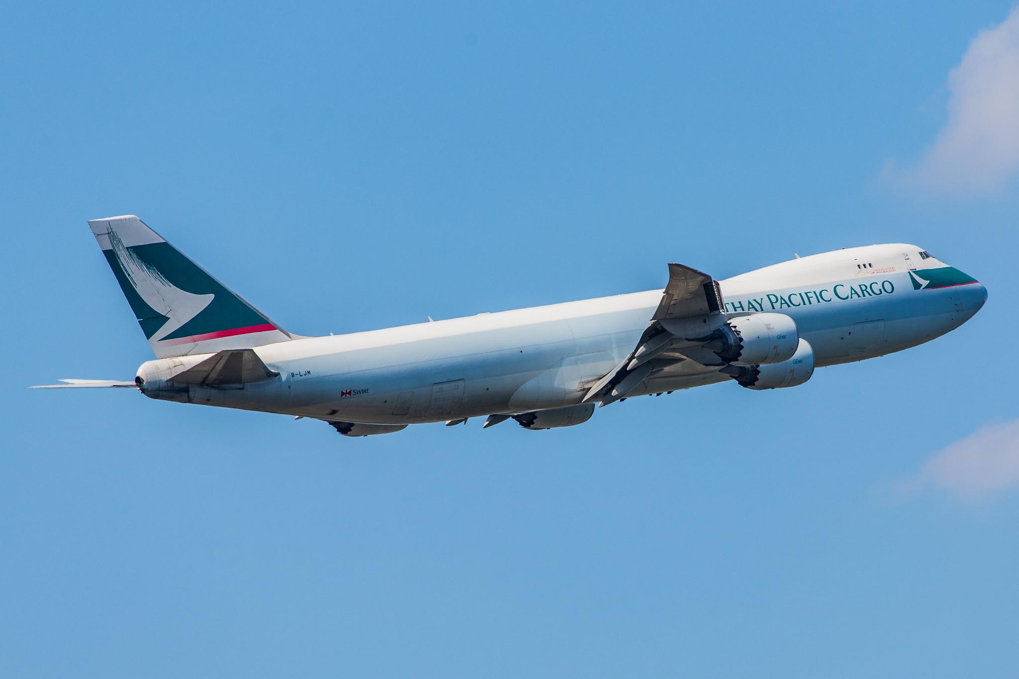 Frankfurt Airport: Cathay Pacific Cargo (CX / CPA) | Operator: Cathay Pacific |  Boeing 747-867(F) B748 | B-LJM | MSN 43825