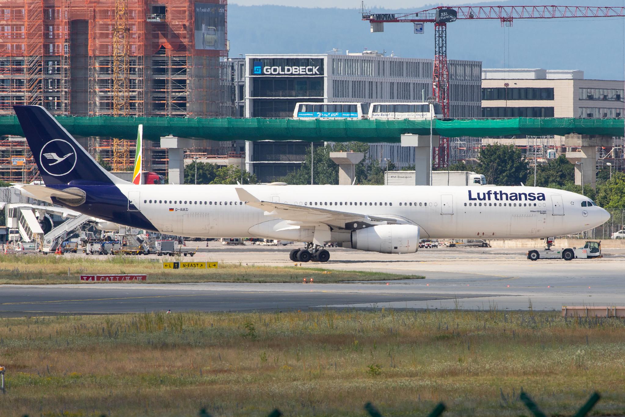 Frankfurt Airport: Lufthansa (LH / DLH) |  Airbus A330-343 A333 | D-AIKD | MSN 0629