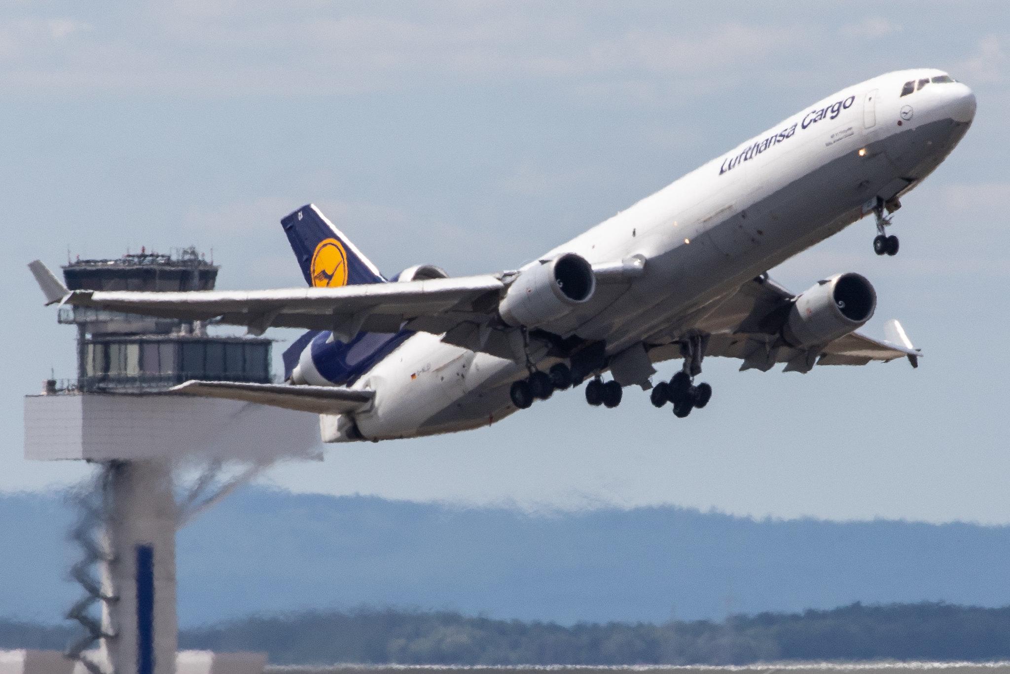 Frankfurt Airport: Lufthansa Cargo (/ GEC) |  McDonnell Douglas MD-11F MD11 | D-ALCI | MSN 48800