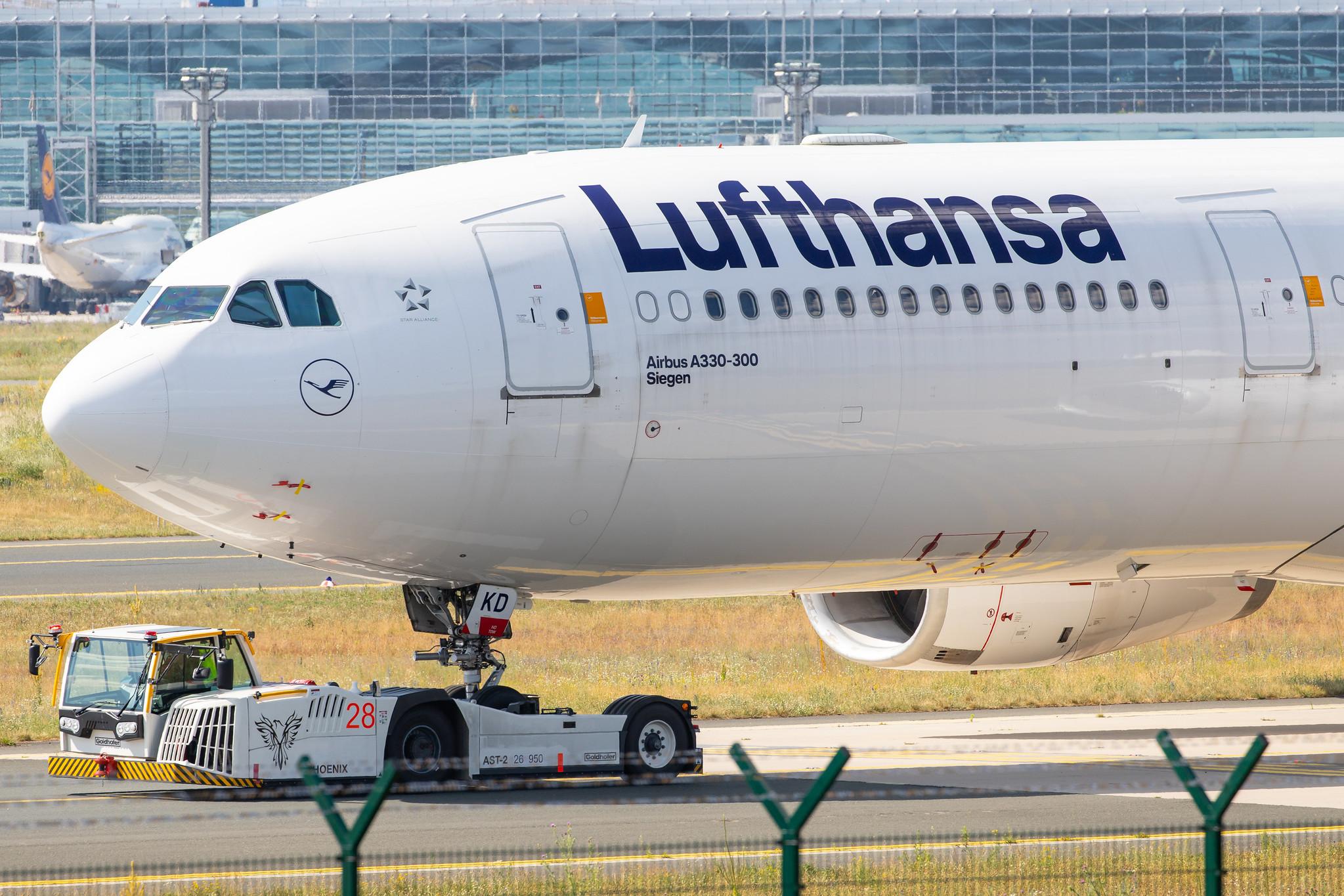 Frankfurt Airport: Lufthansa (LH / DLH) |  Airbus A330-343 A333 | D-AIKD | MSN 0629