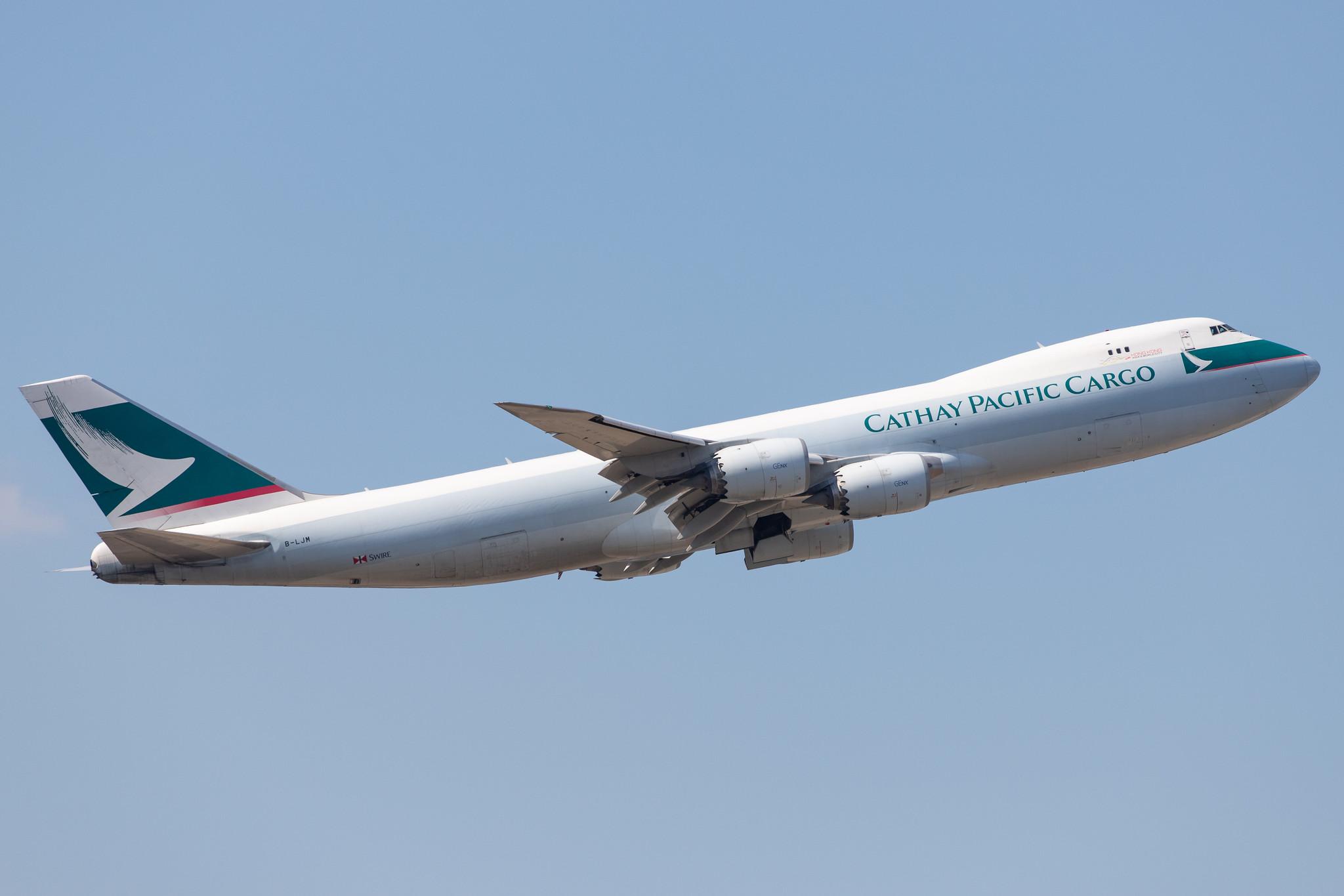 Frankfurt Airport: Cathay Pacific Cargo (CX / CPA) | Operator: Cathay Pacific |  Boeing 747-867(F) B748 | B-LJM | MSN 43825