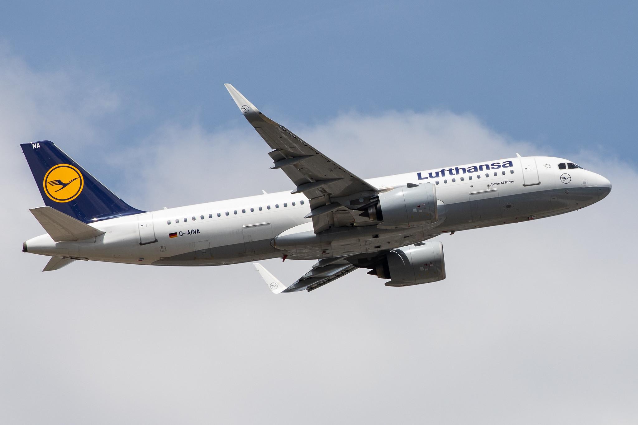 Frankfurt Airport: Lufthansa (LH / DLH) |  Airbus A320-271N A20N | D-AINA | MSN 6801