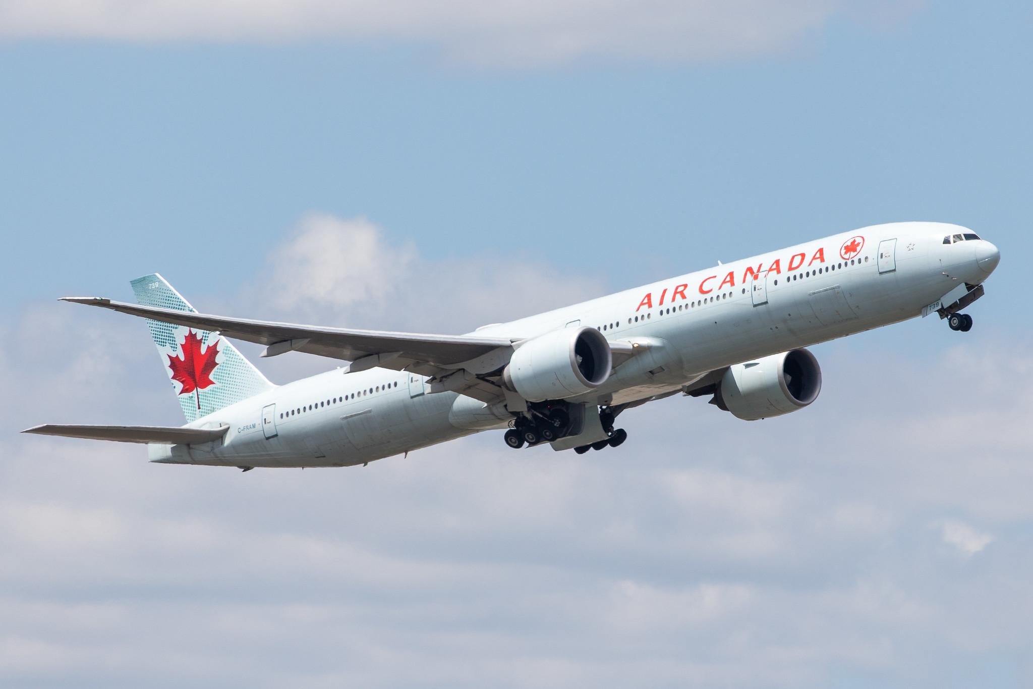 Frankfurt Airport: Air Canada (AC / ACA) |  Boeing 777-333(ER) B77W | C-FRAM | MSN 35250