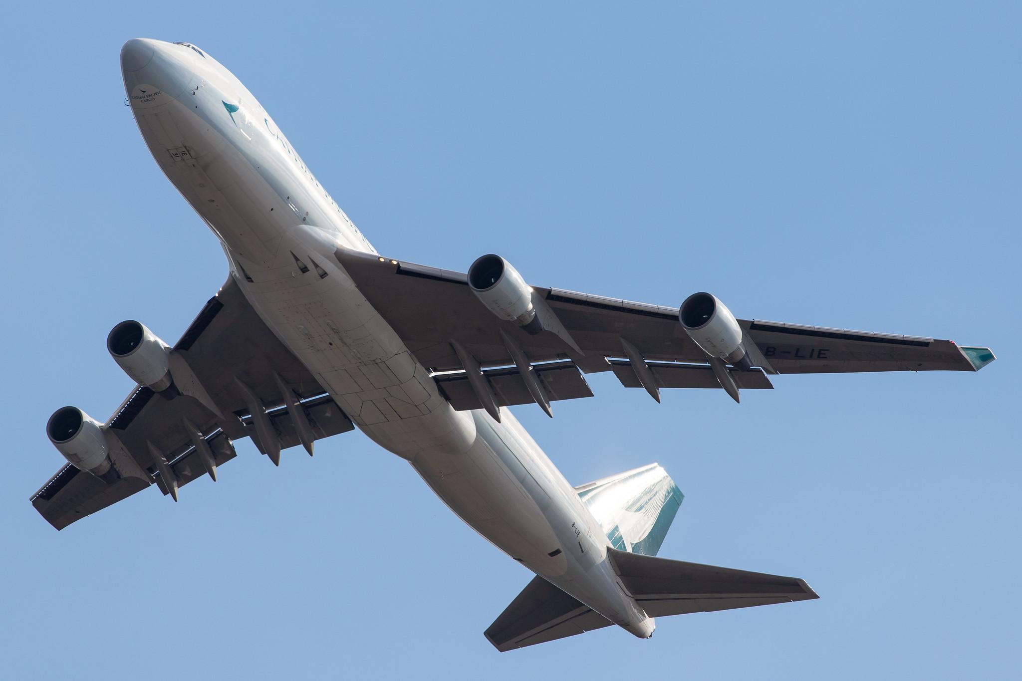 Frankfurt Airport: Cathay Pacific Cargo (CX / CPA) | Operator: Cathay Pacific |  Boeing 747-467F(ER) B744 | B-LIE | MSN 36870