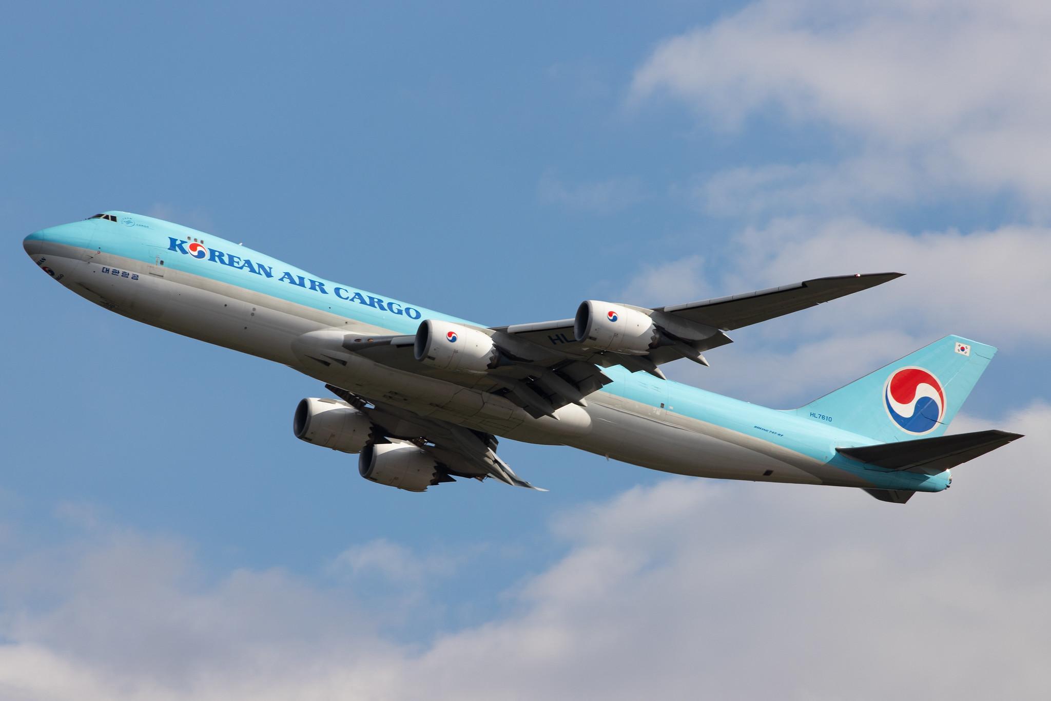 Frankfurt Airport: Korean Air Cargo (KE / KAL) | Operator: Korean Air |  Boeing 747-8HT(F) B748 | HL7610 | MSN 37133