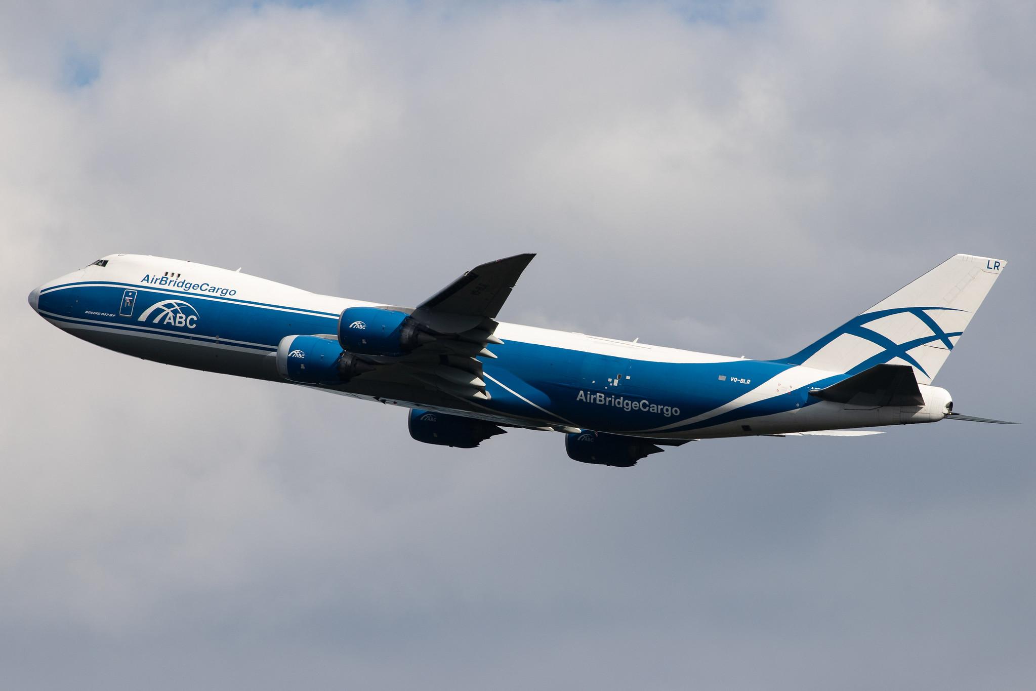 Frankfurt Airport: AirBridgeCargo (RU / ABW) | Operator: AirBridgeCargo Airlines |  Boeing 747-8HV(F) B748 | VQ-BLR | MSN 37668