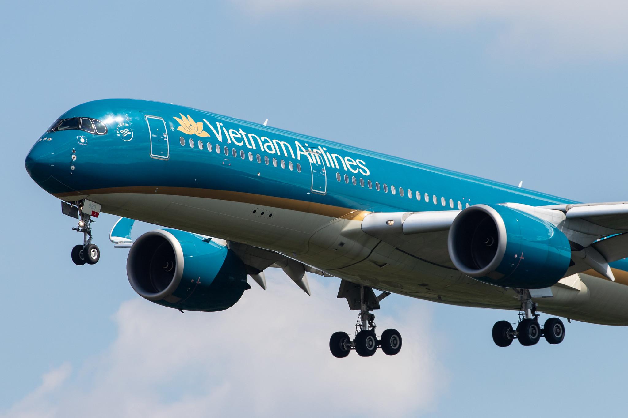 Frankfurt Airport: Vietnam Airlines (VN / HVN) |  Airbus A350-941 A359 | VN-A890 | MSN 056