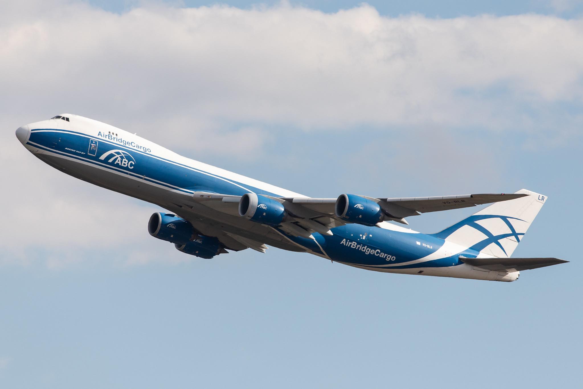 Frankfurt Airport: AirBridgeCargo (RU / ABW) | Operator: AirBridgeCargo Airlines |  Boeing 747-8HV(F) B748 | VQ-BLR | MSN 37668
