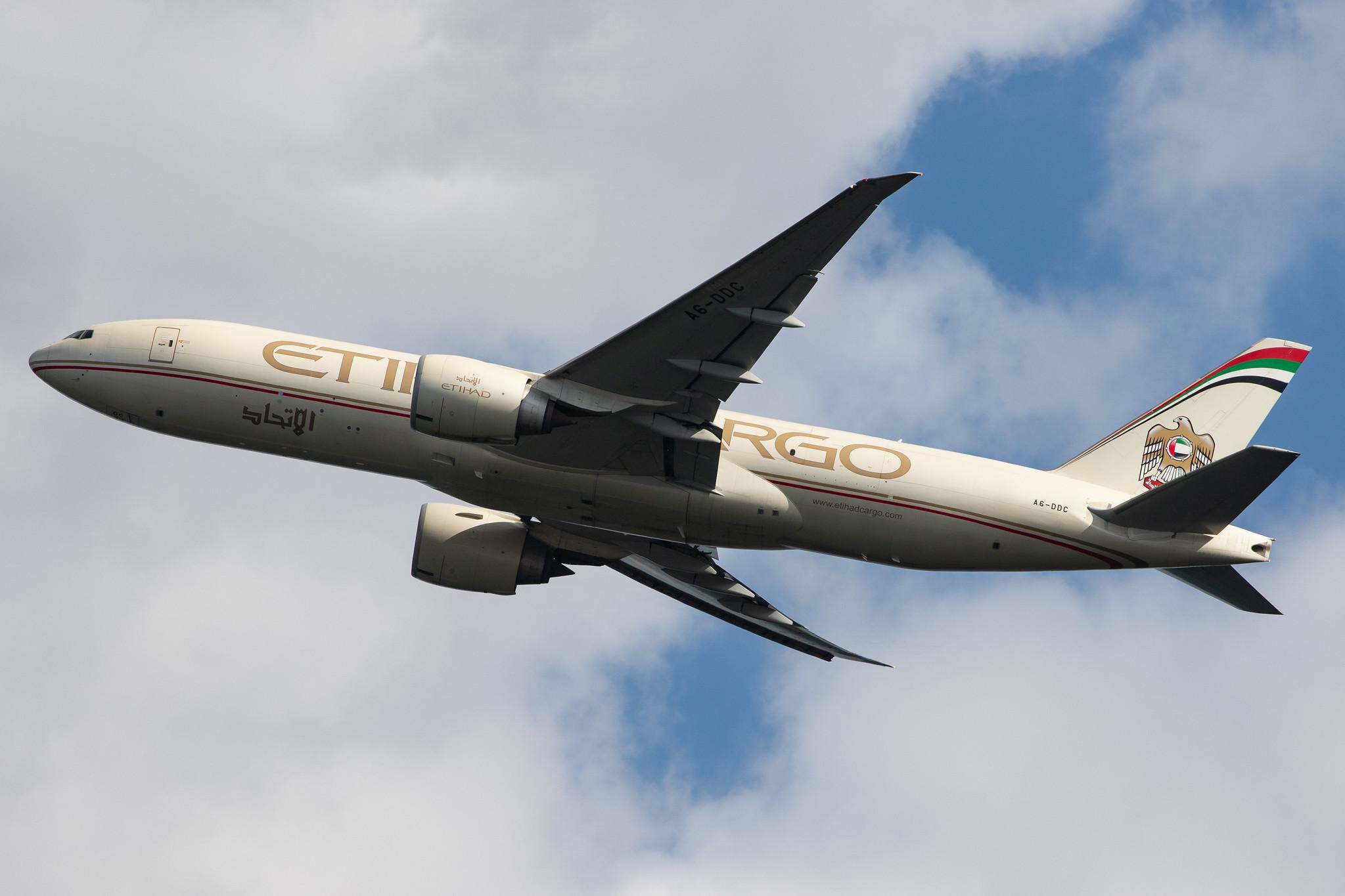 Frankfurt Airport: Etihad Cargo (EY / ETD) | Operator: Etihad Airways |  Boeing 777-FFX B77L | A6-DDC | MSN 39691