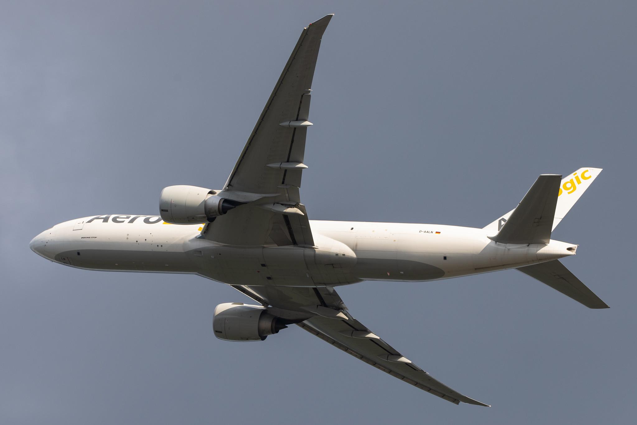 Frankfurt Airport: AeroLogic (3S / BOX) |  Boeing 777-F B77L | D-AALN | MSN 66632