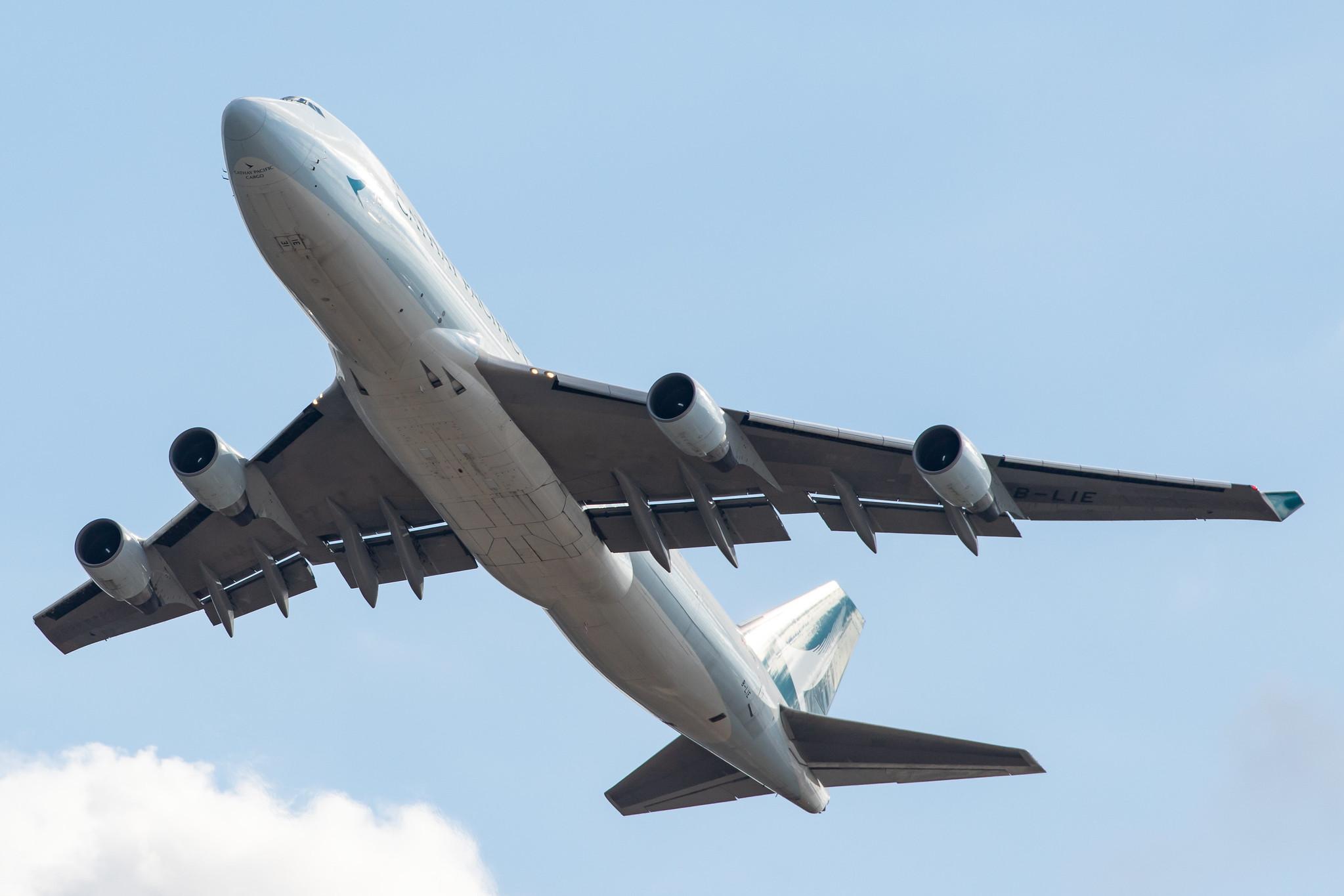 Frankfurt Airport: Cathay Pacific Cargo (CX / CPA) | Operator: Cathay Pacific |  Boeing 747-467F(ER) B744 | B-LIE | MSN 36870