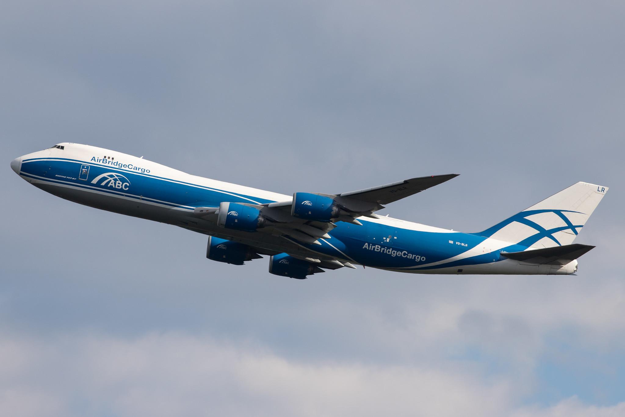 Frankfurt Airport: AirBridgeCargo (RU / ABW) | Operator: AirBridgeCargo Airlines |  Boeing 747-8HV(F) B748 | VQ-BLR | MSN 37668