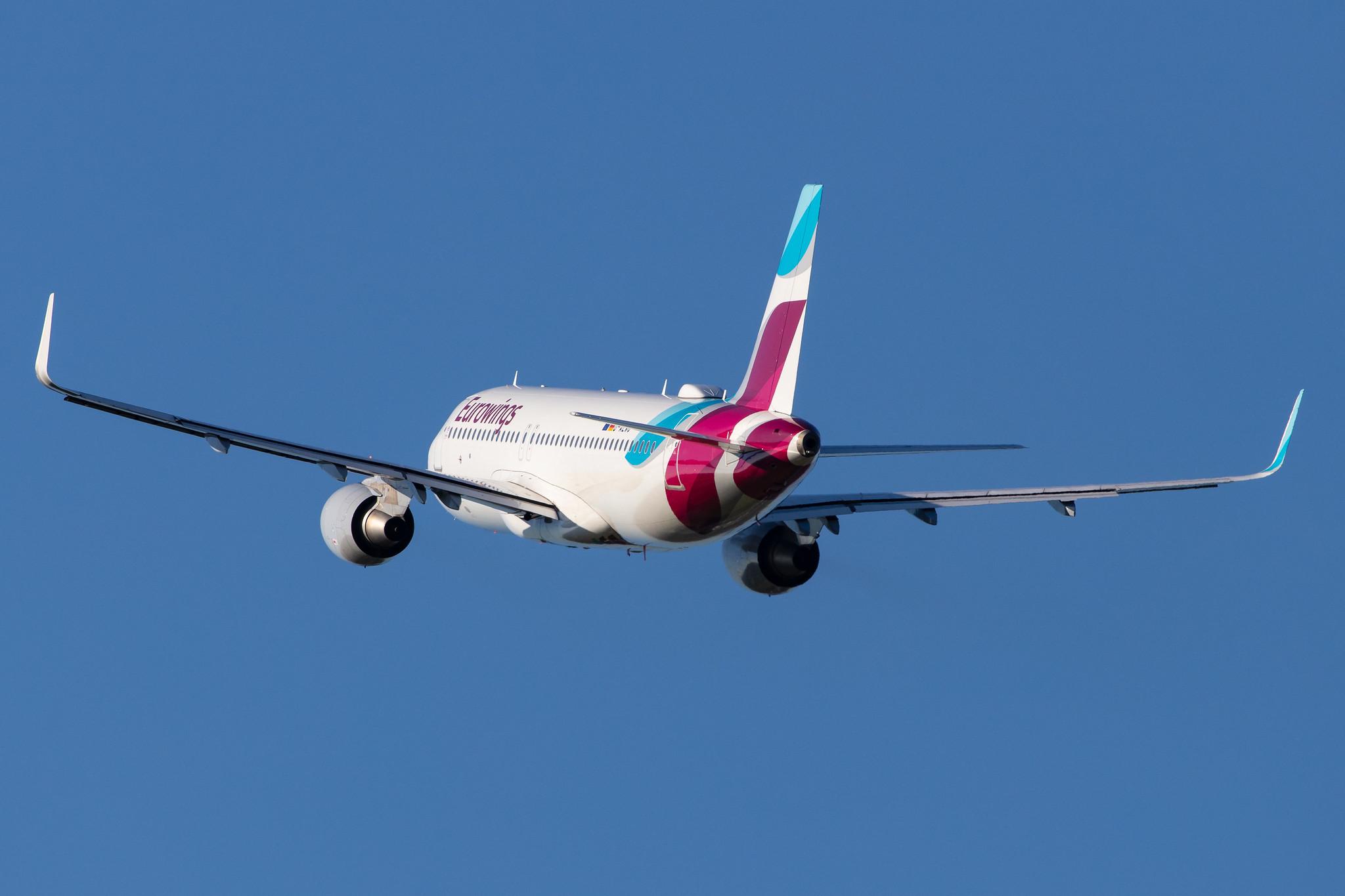 Hamburg Airport: Eurowings (EW / EWG) |  Airbus A320-214 A320 | D-AEWG | MSN 7121