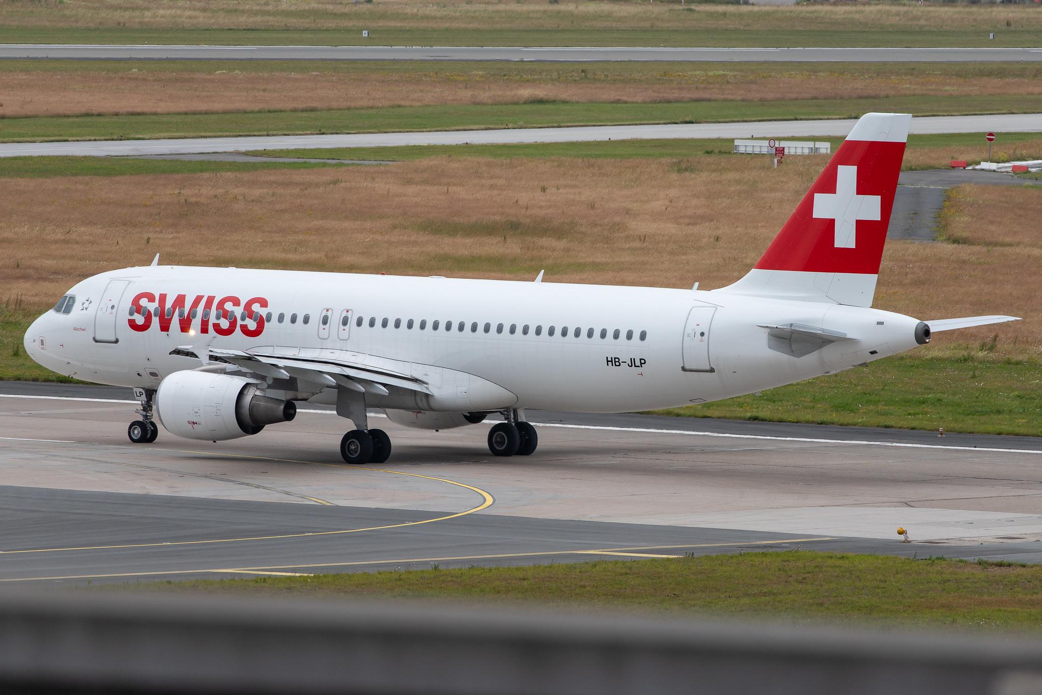 Hamburg Airport: Swiss (LX / SWR) |  Airbus A320-214 A320 | HB-JLP | MSN 4618