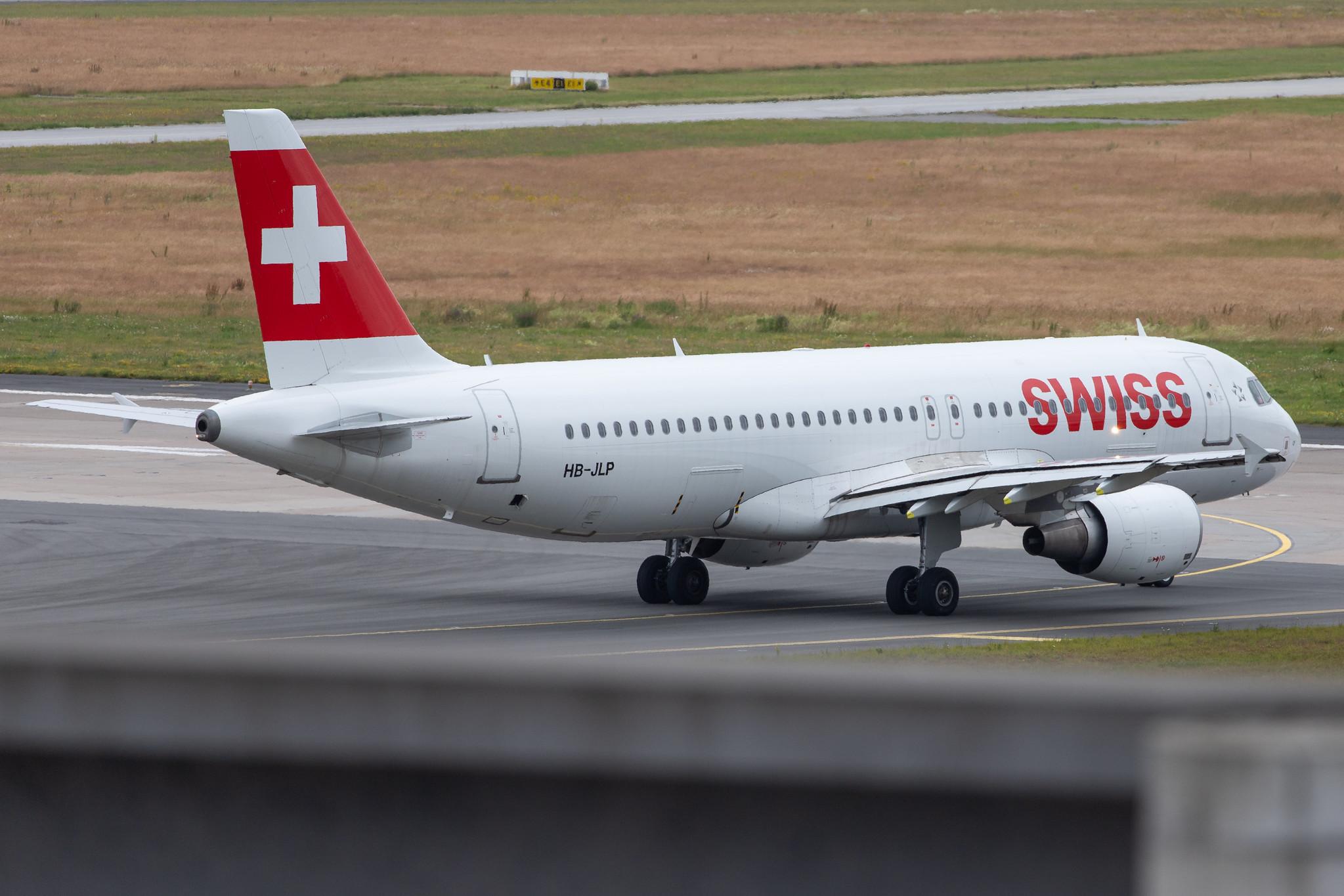 Hamburg Airport: Swiss (LX / SWR) |  Airbus A320-214 A320 | HB-JLP | MSN 4618
