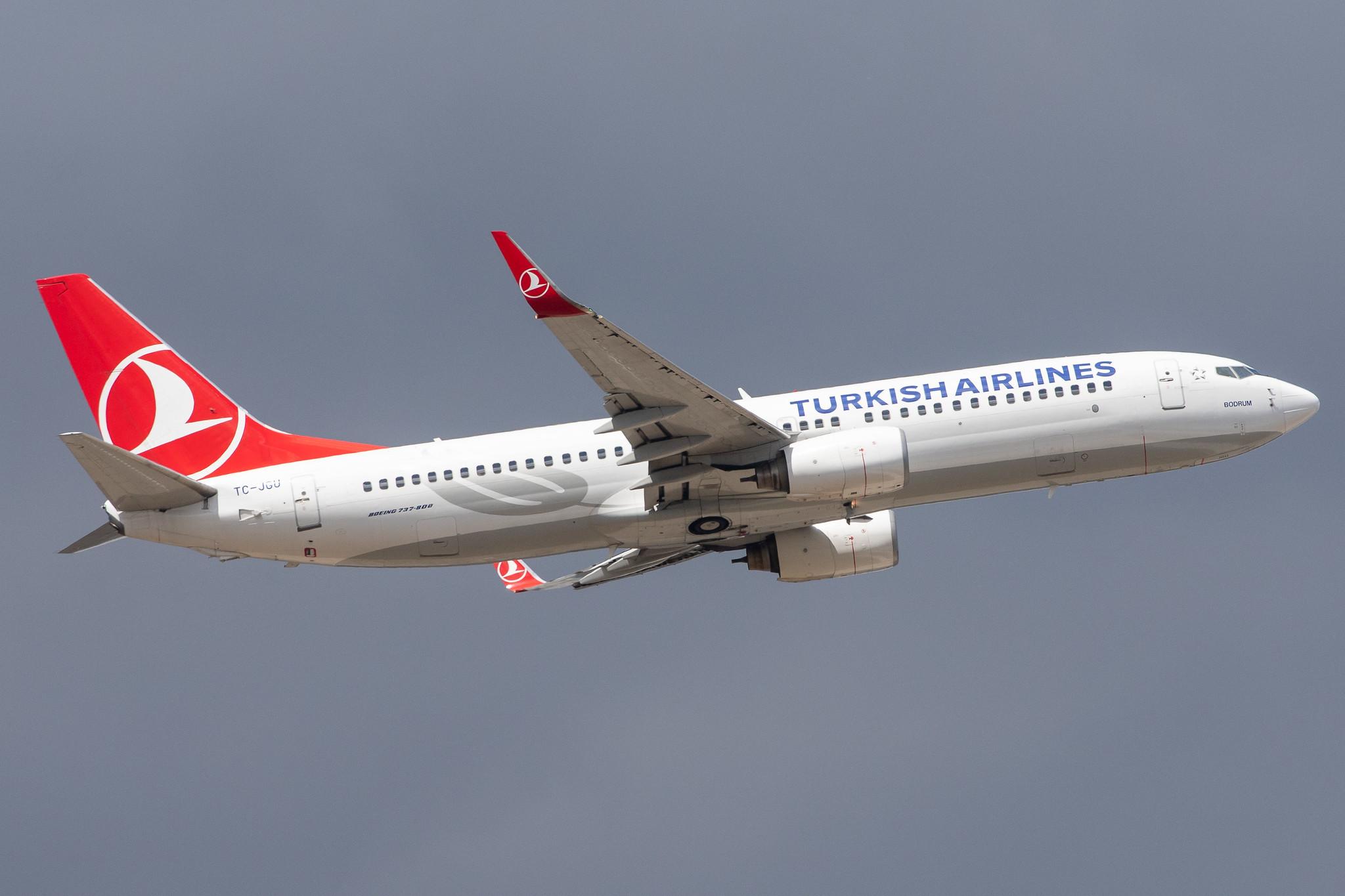Frankfurt Airport: Turkish Airlines (TK / THY) |  Boeing 737-8F2 B738 | TC-JGU | MSN 34418