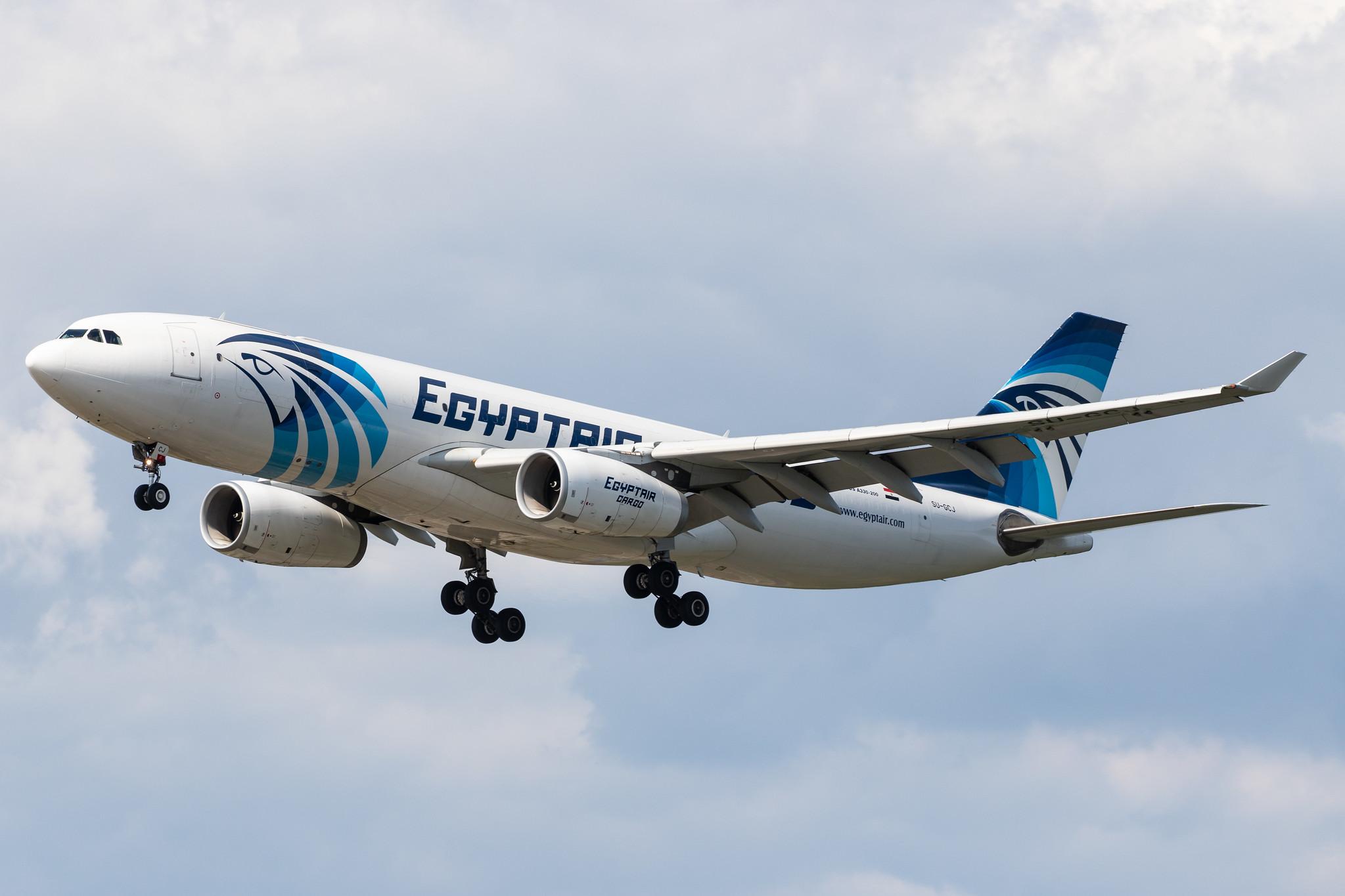 Frankfurt Airport: EgyptAir Cargo (/ MSX) |  Airbus A330-243(P2F) A332 | SU-GCJ | MSN 0709