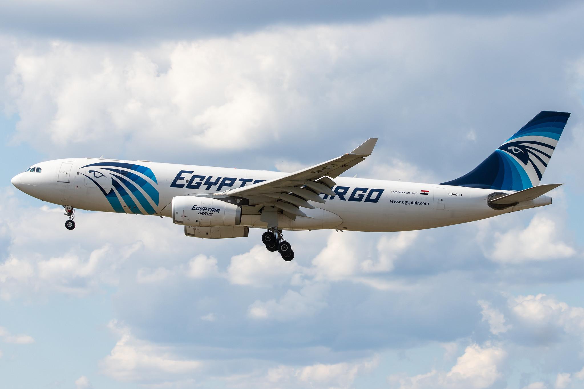 Frankfurt Airport: EgyptAir Cargo (/ MSX) |  Airbus A330-243(P2F) A332 | SU-GCJ | MSN 0709