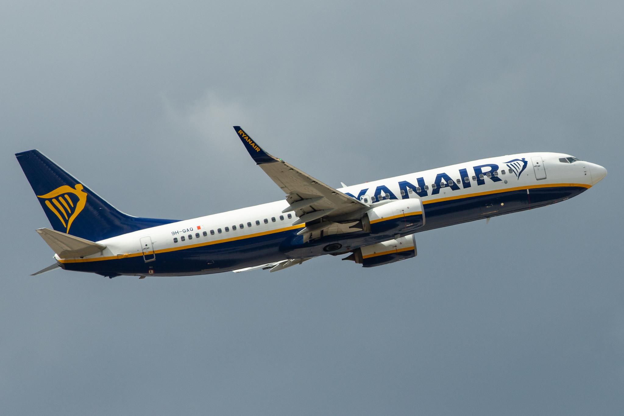 Frankfurt Airport: Ryanair (FR / RYR) | Operator: Malta Air |  Boeing 737-8AS B738 | 9H-QAQ | MSN 44822