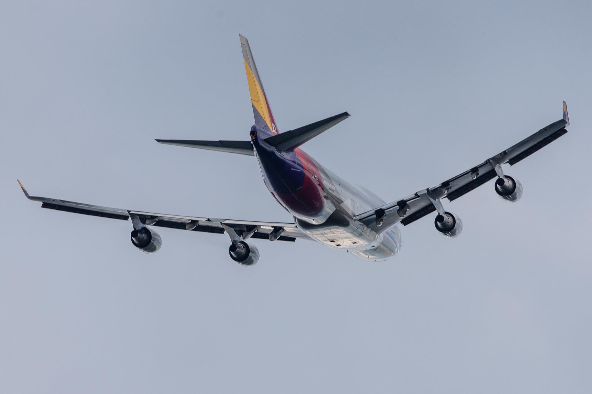 Frankfurt Airport: Asiana Cargo (OZ / AAR) | Operator: Asiana Airlines |  Boeing 747-48E(BDSF) B744 | HL7423 | MSN 27282