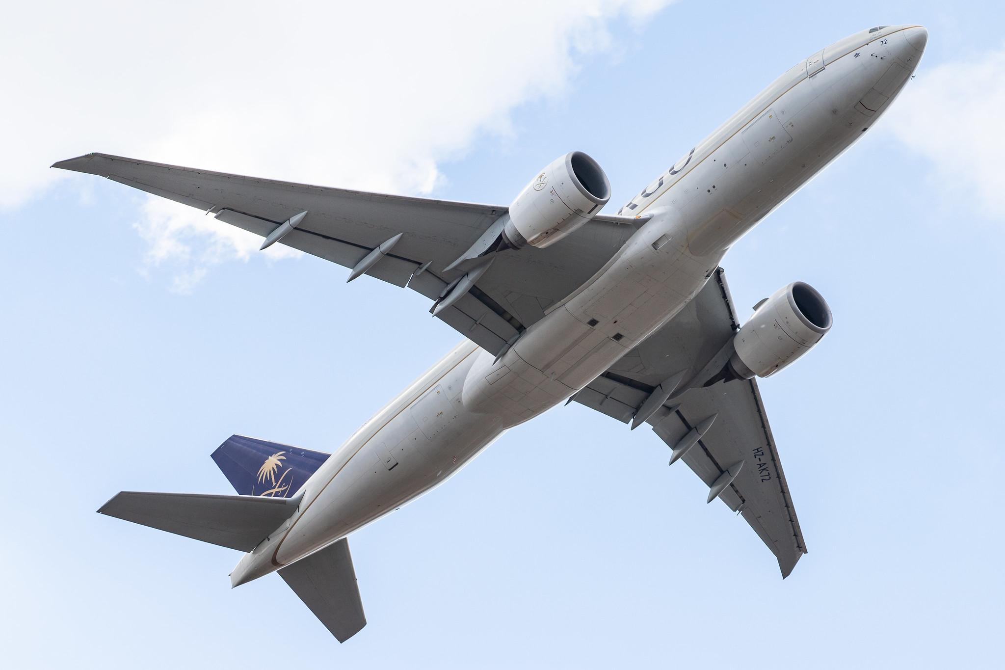 Frankfurt Airport: Saudia Cargo (SV / SVA) | Operator: Saudia |  Boeing 777-FFG B77L | HZ-AK72 | MSN 60338