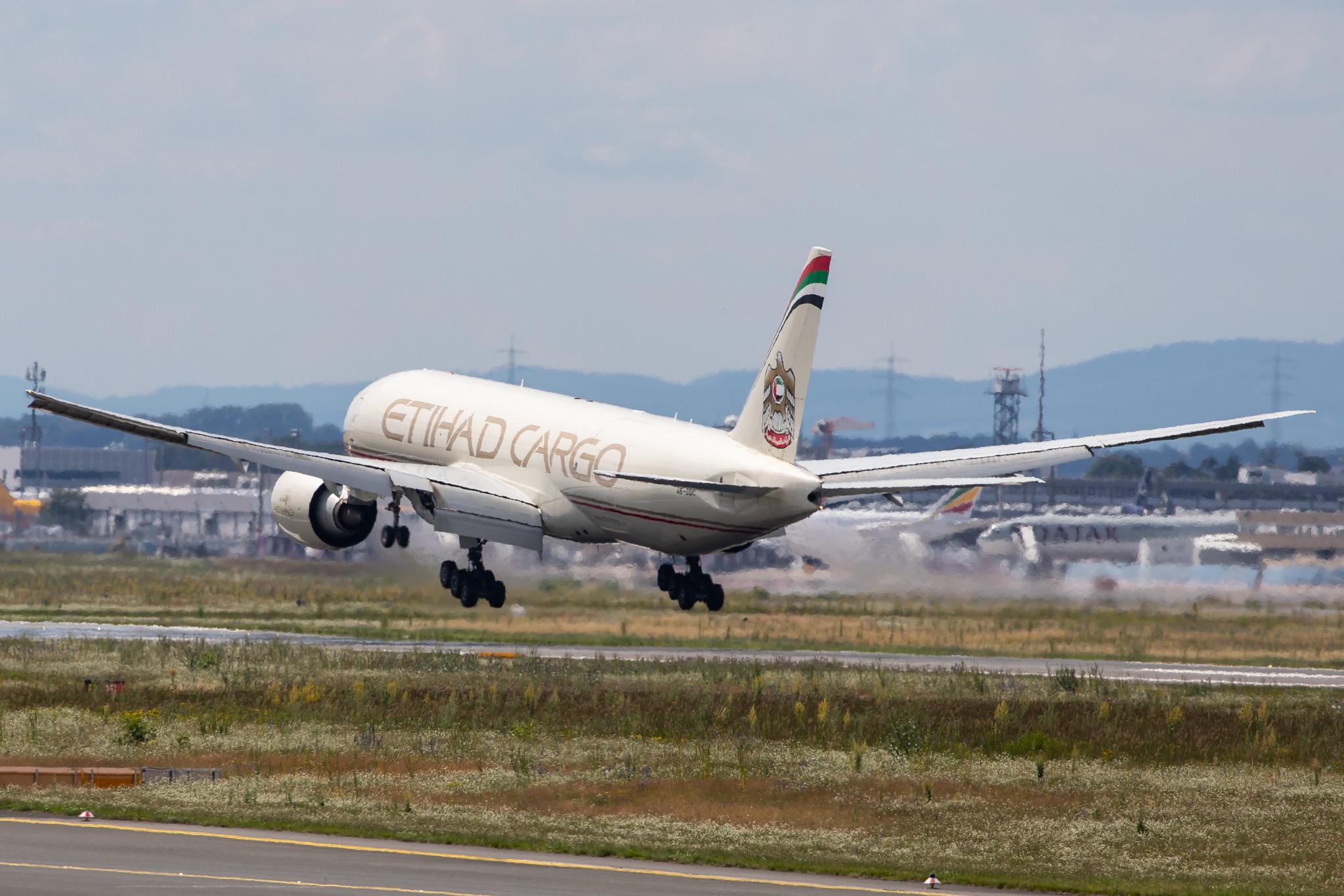 Frankfurt Airport: Etihad Cargo (EY / ETD) | Operator: Etihad Airways |  Boeing 777-FFX B77L | A6-DDC | MSN 39691
