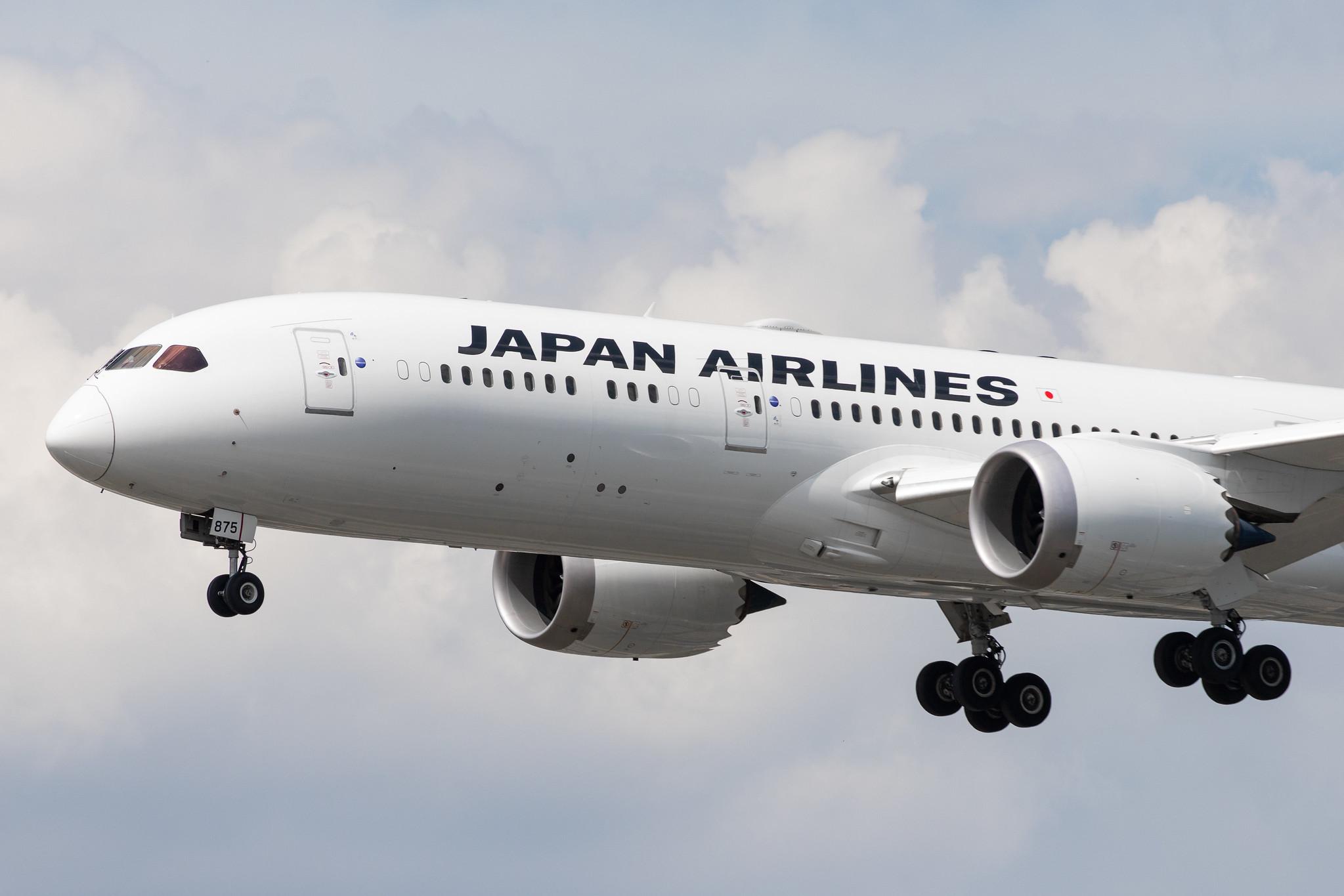 Frankfurt Airport: Japan Airlines (JL / JAL) |  Boeing 787-9 Dreamliner B789 | JA875J | MSN 38134