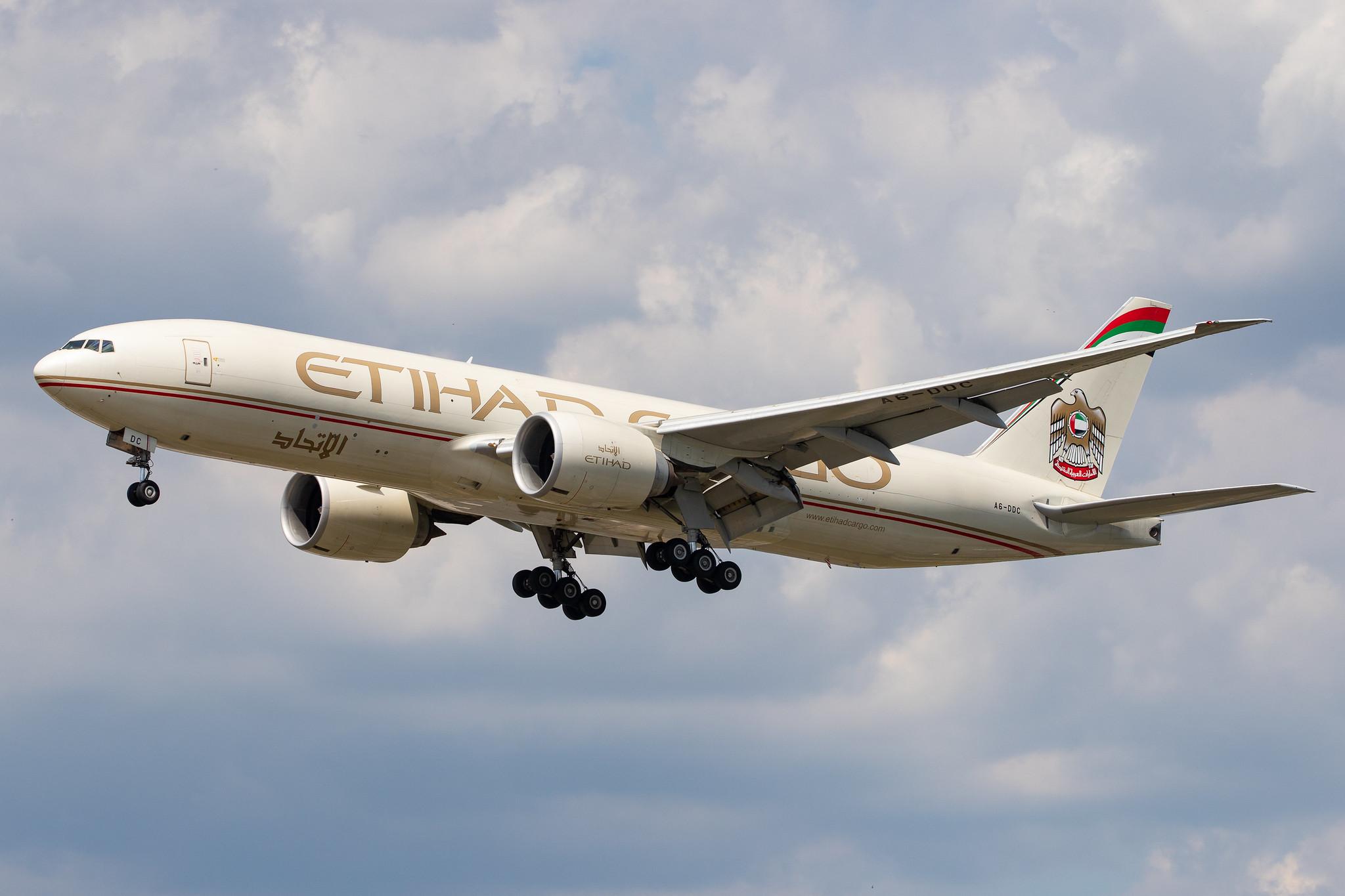 Frankfurt Airport: Etihad Cargo (EY / ETD) | Operator: Etihad Airways |  Boeing 777-FFX B77L | A6-DDC | MSN 39691