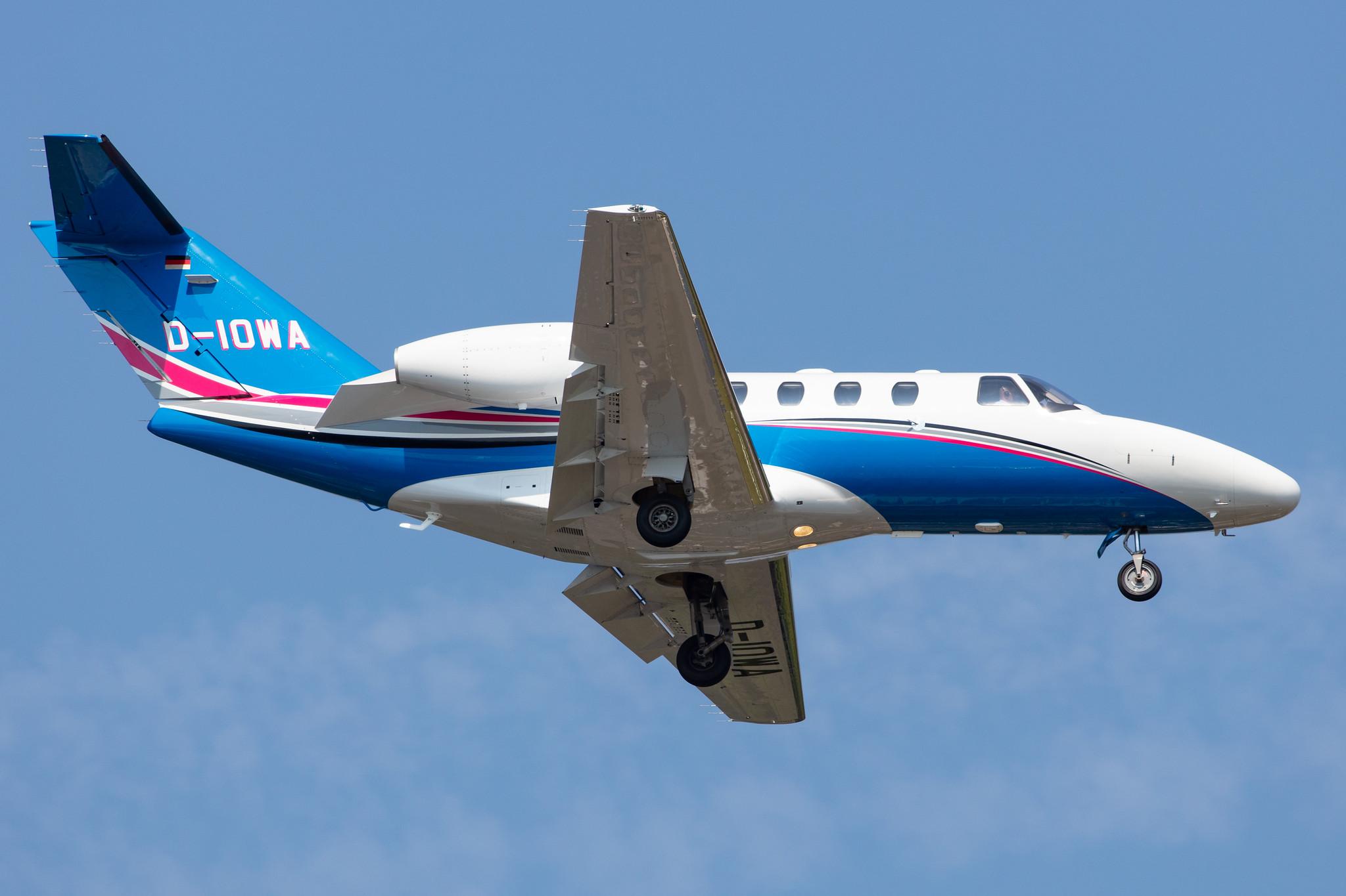 Hamburg Airport: Private owner |  Cessna 525 CitationJet CJ1+ C525 | D-IOWA | MSN 525-0624