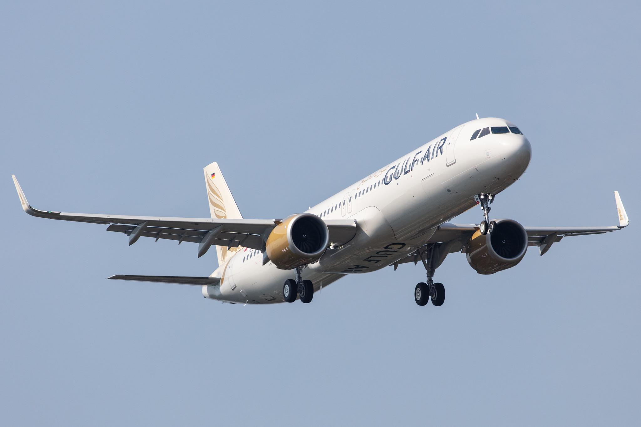 Hamburg Airport: Gulf Air (GF / GFA) |  Airbus A321-253NX A21N | D-AYAR | MSN 9433
