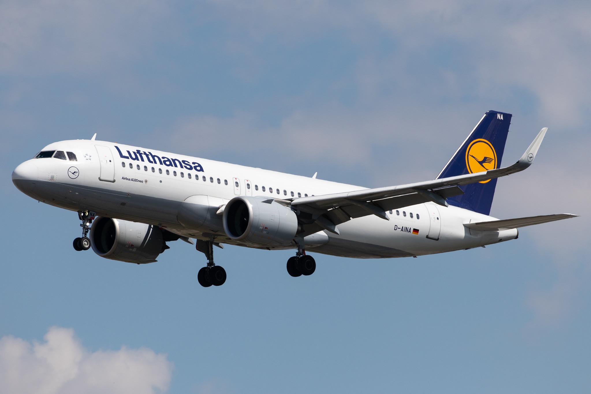 Frankfurt Airport: Lufthansa (LH / DLH) |  Airbus A320-271N A20N | D-AINA | MSN 6801