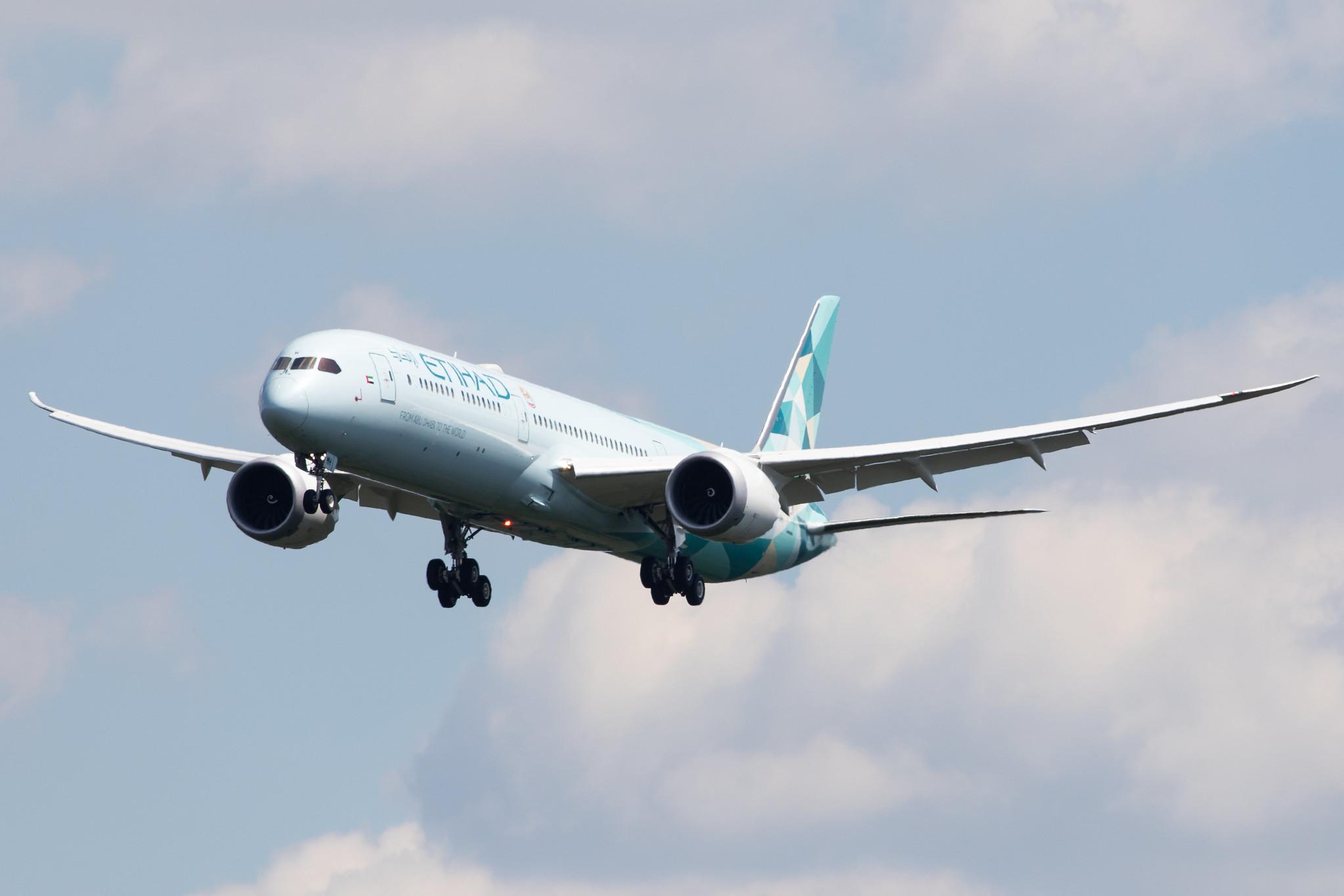 Frankfurt Airport: Etihad (EY / ETD) |  Livery: Greenliner Livery | Operator: Etihad Airways |  Boeing 787-10 Dreamliner B78X | A6-BMH | MSN 60765