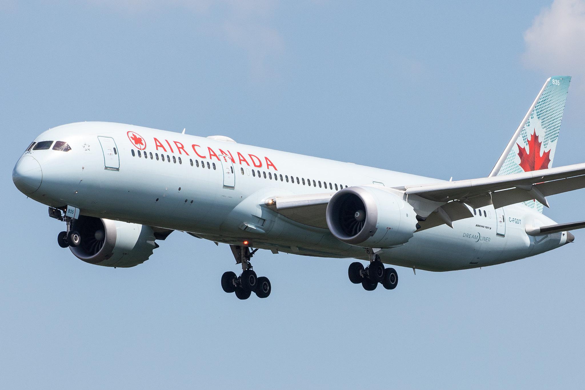 Frankfurt Airport: Air Canada (AC / ACA) |  Boeing 787-9 Dreamliner B789 | C-FGDT | MSN 37171