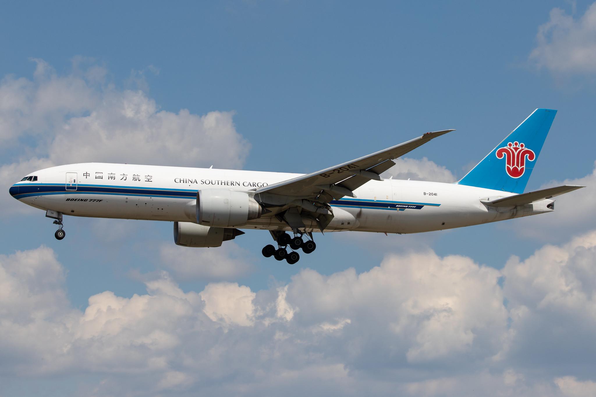 Frankfurt Airport: China Southern Cargo (CZ / CSN) | Operator: China Southern Airlines |  Boeing 777-F1B B77L | B-2041 | MSN 41632