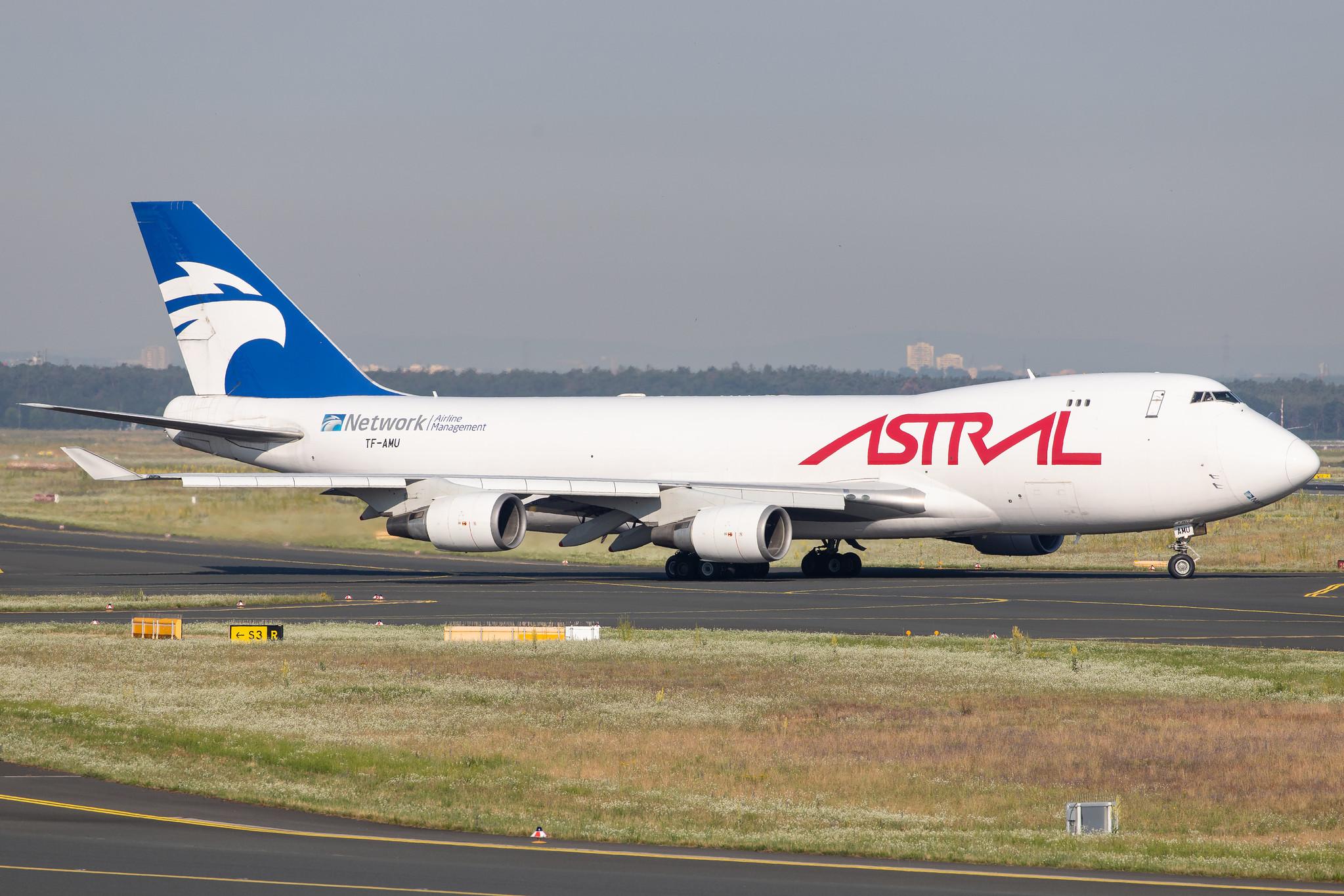 Frankfurt Airport: Astral Aviation (8V / ACP) | Operator: Air Atlanta Icelandic |  Boeing 747-48EF(SCD) B744 | TF-AMU | MSN 27603