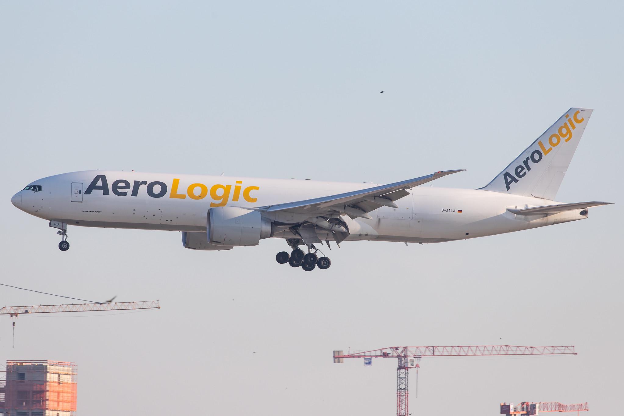 Frankfurt Airport: AeroLogic (3S / BOX) |  Boeing 777-F6N B77L | D-AALJ | MSN 37710