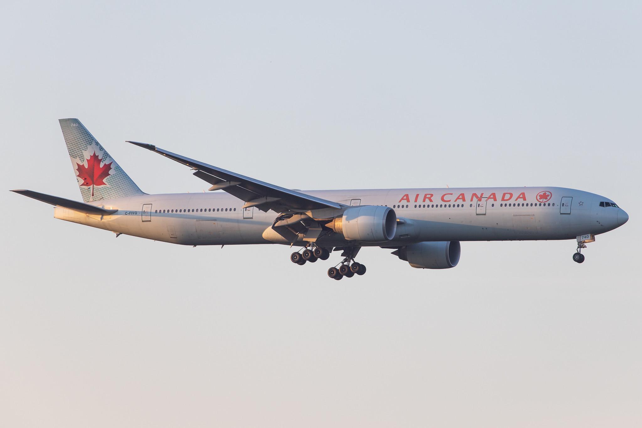 Frankfurt Airport: Air Canada (AC / ACA) |  Boeing 777-333(ER) B77W | C-FIVQ | MSN 35240